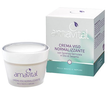 AMAVITAL CREMA VISO NORMALIZZANTE PELLI MISTE ED IMPURE 50ML