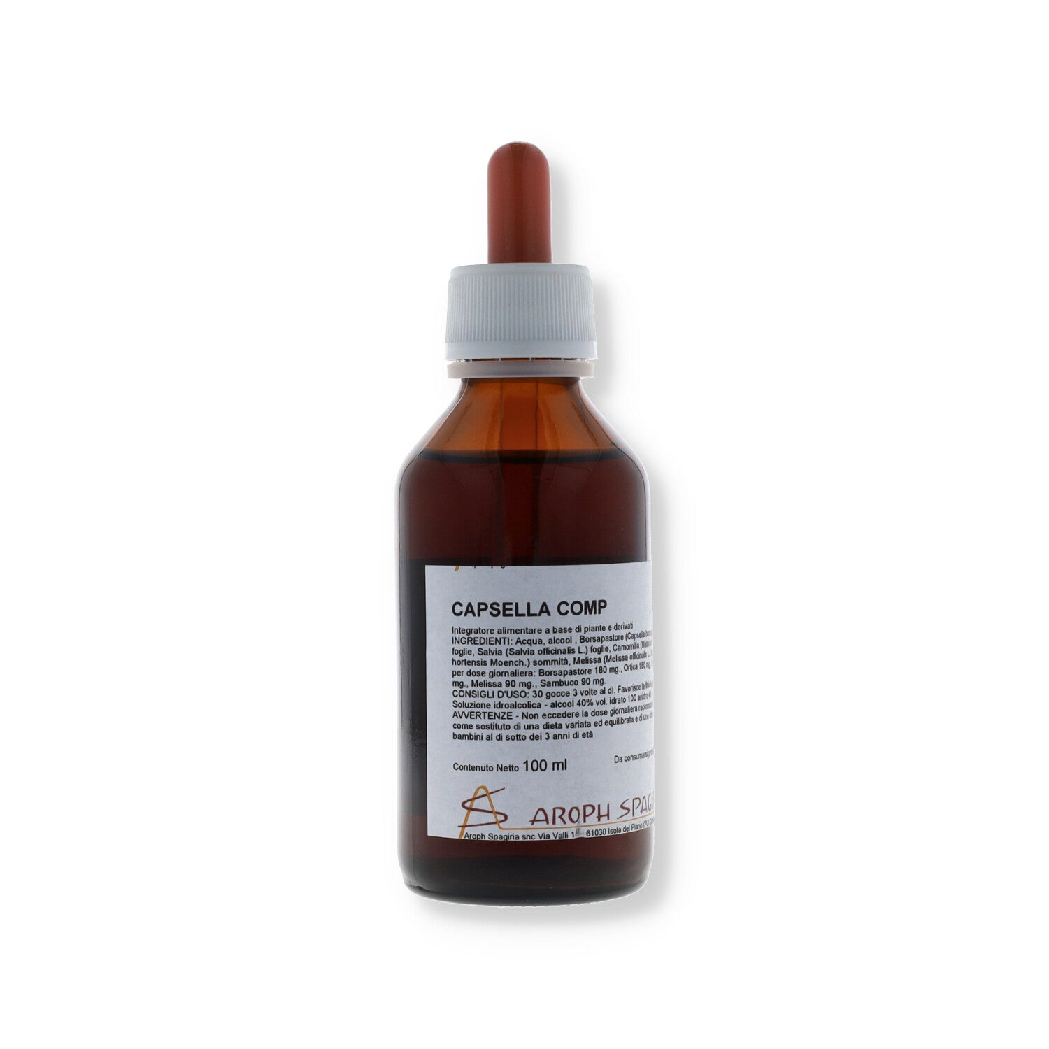 CAPSELLA COMP GTT 100ML AROPH SPAGIRIA