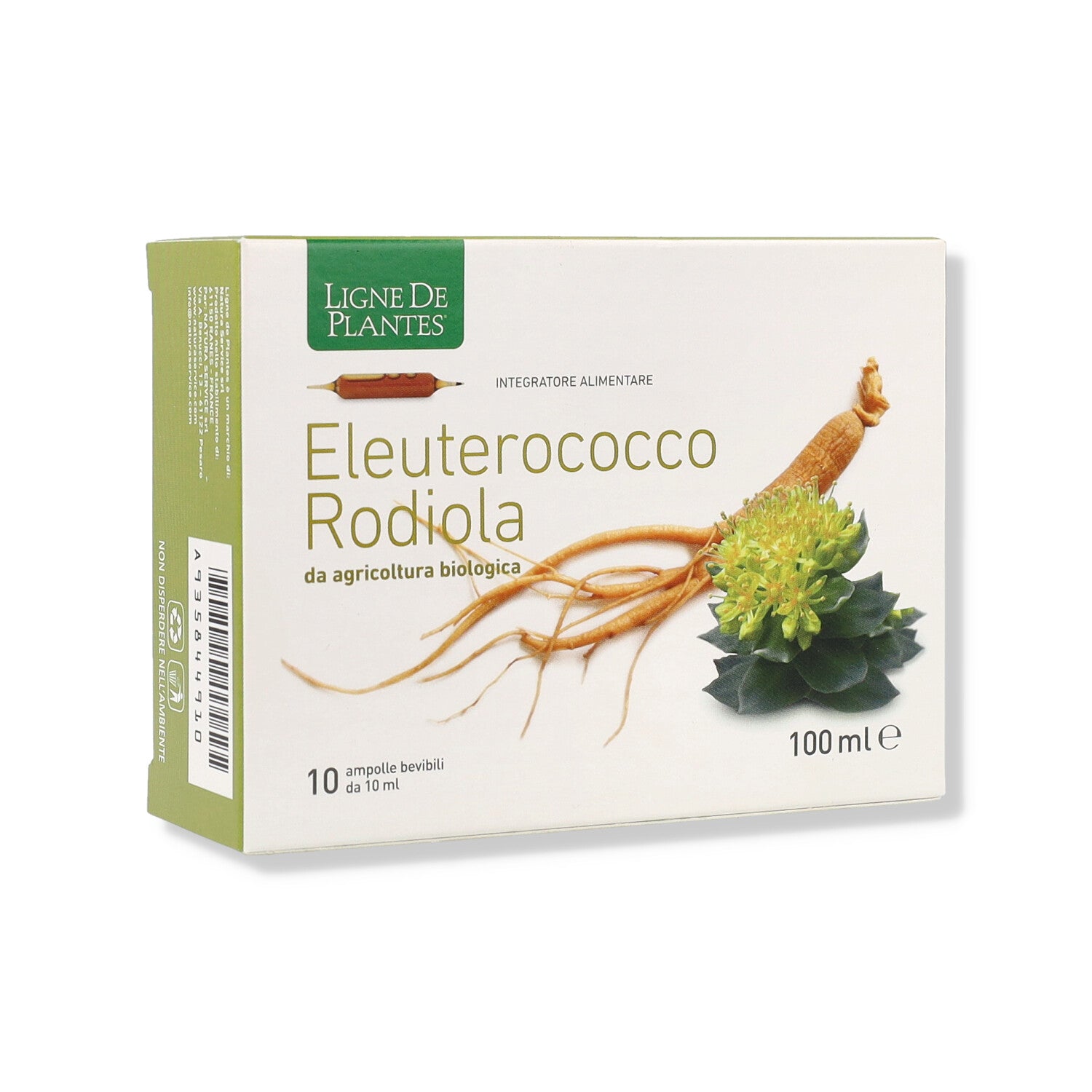 ELEUTEROCOCCO RODIOLA BIO - 10 AMPOLLE
