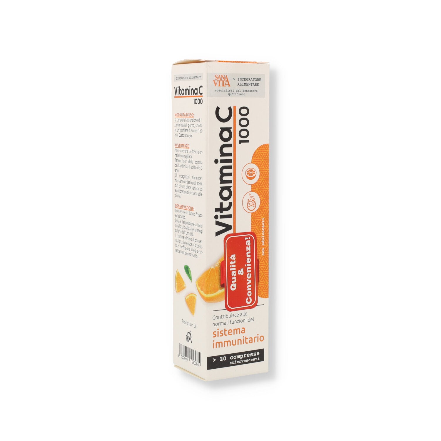 SANAVITA VITAMINA C 20 CPR EFFERVESCENTI