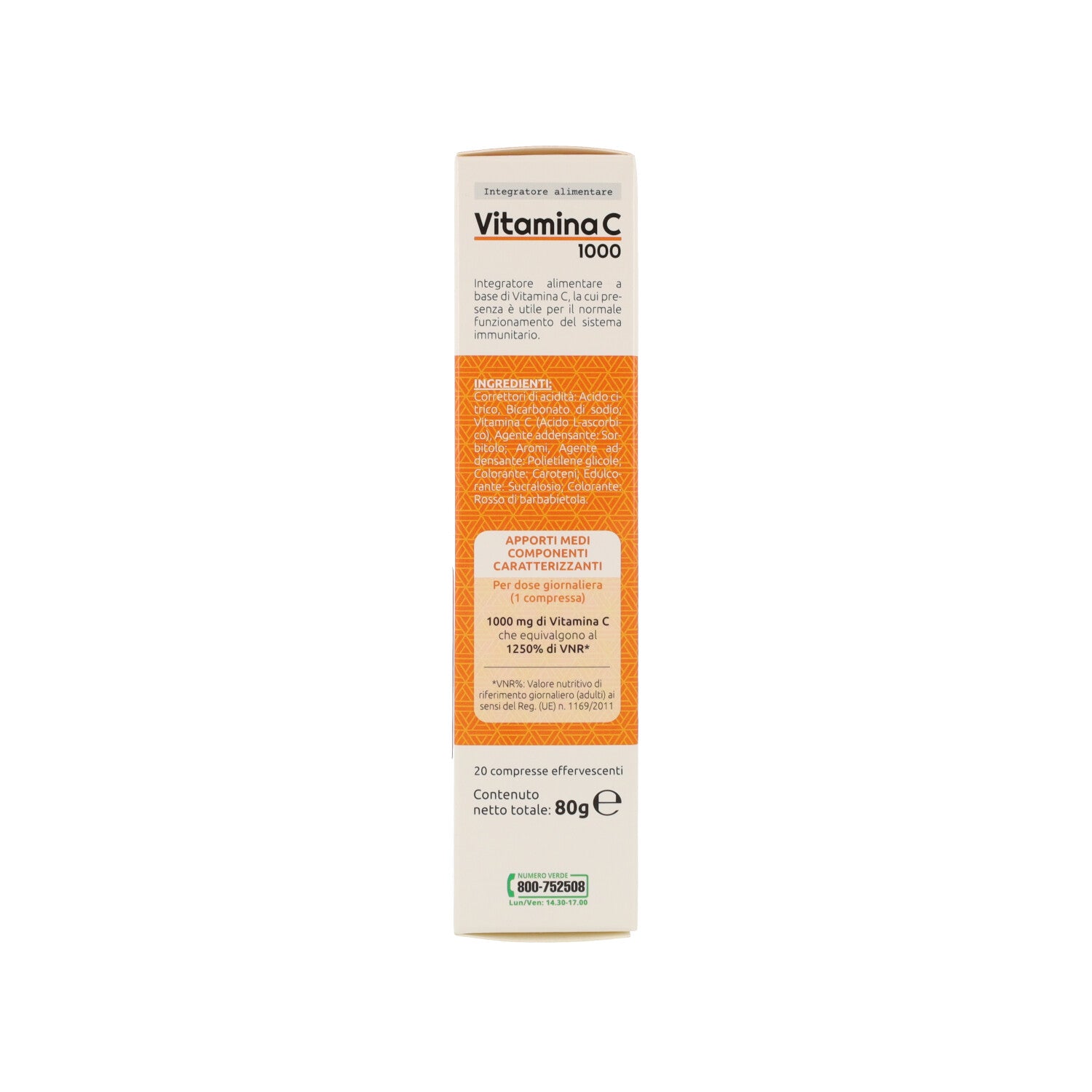 SANAVITA VITAMINA C 20 CPR EFFERVESCENTI