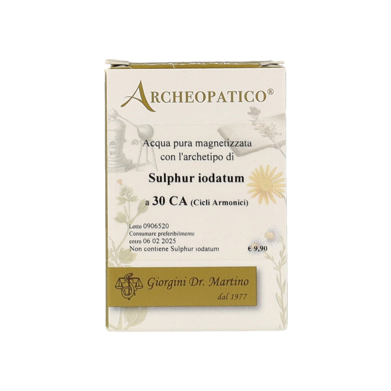 ARCHEOPATICO SULPHUR IODATUM 30 CA 10ML