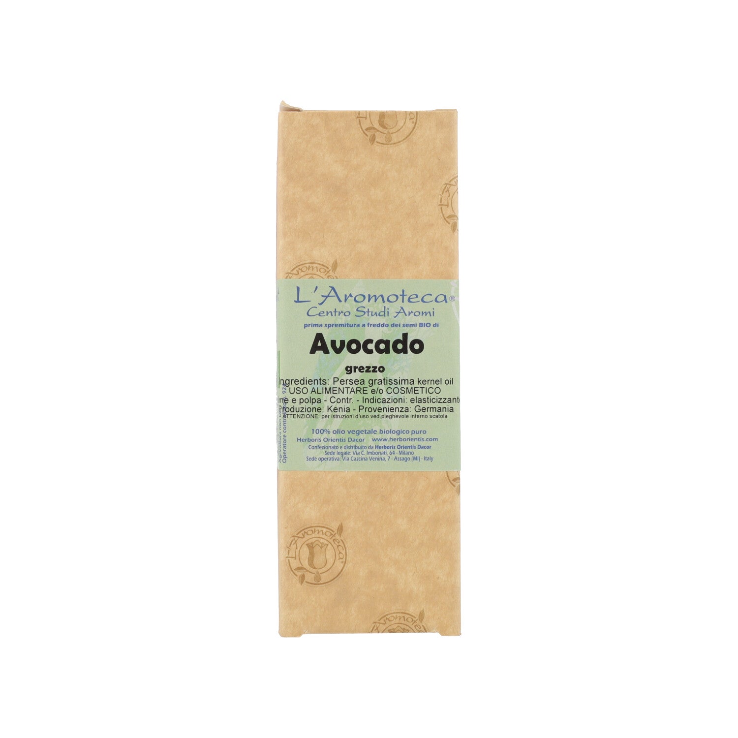 AVOCADO OLIO VEGETALE GREZZO 100ML