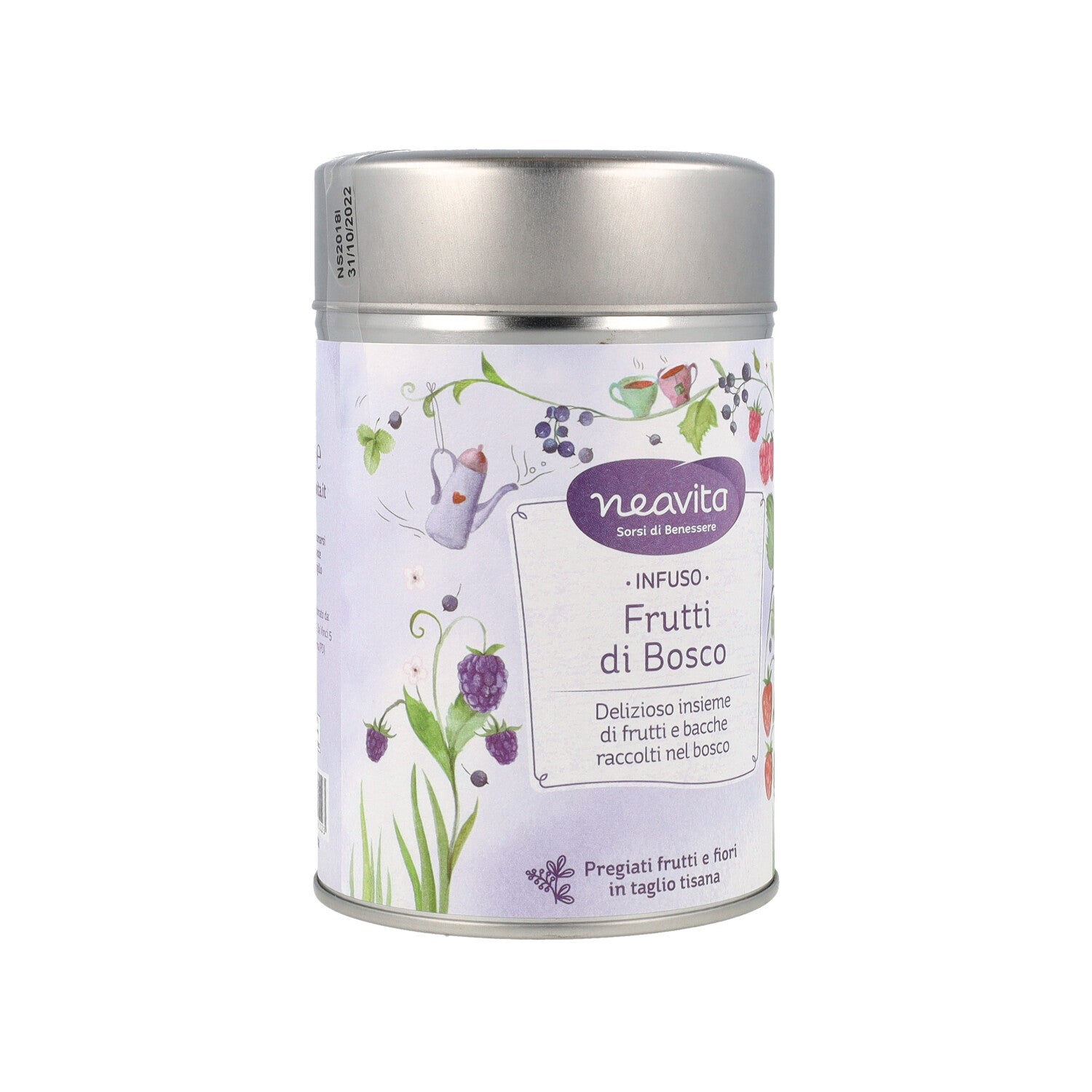 NEAVITA SILVER TIN FRUTTI BOSCO