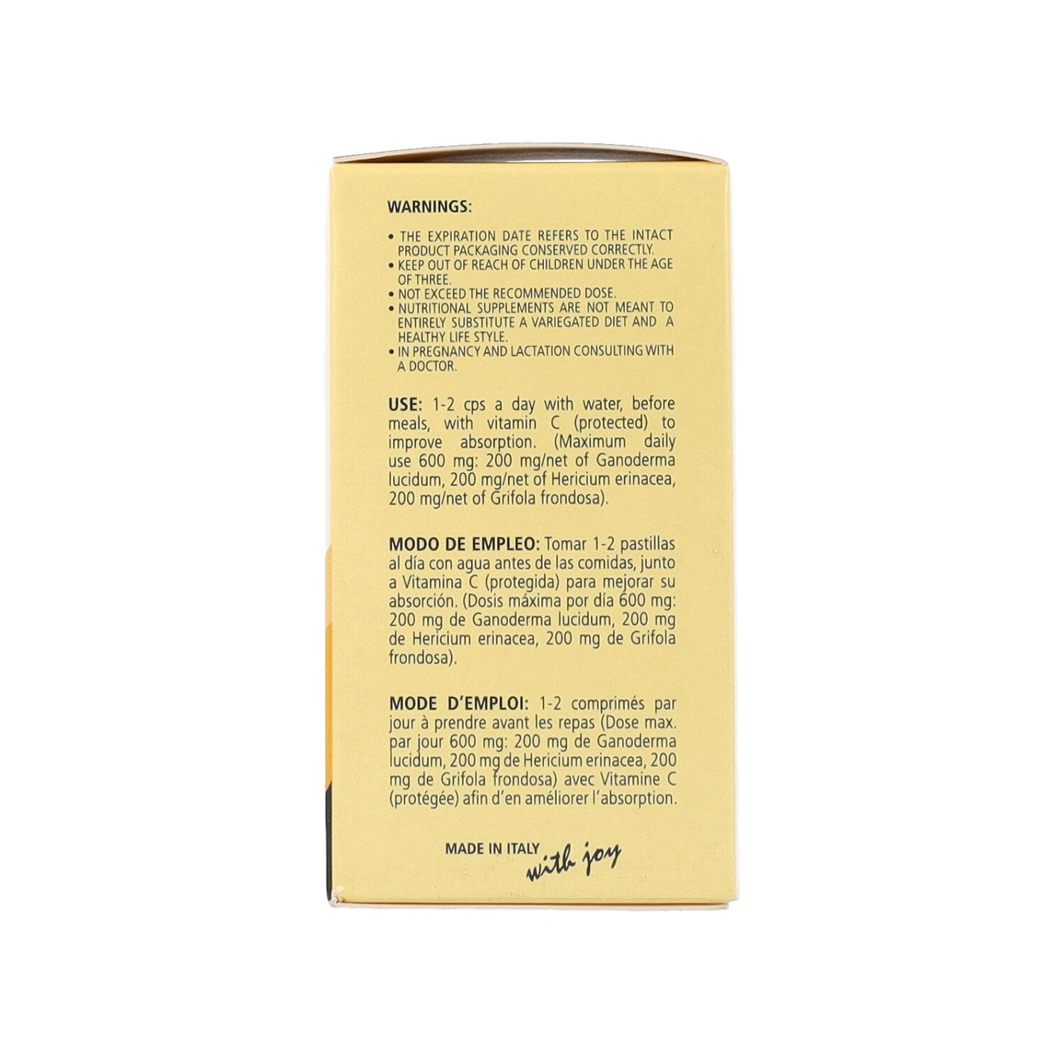 MIX REISHI HERICIUM GIF 30 CPS