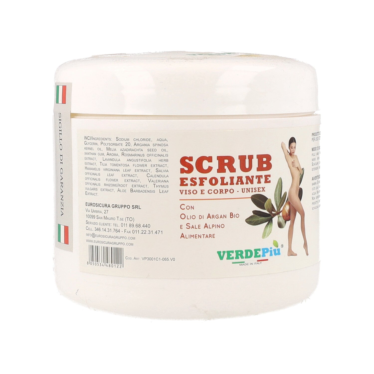 VERDEPIU' SCRUB ESFOLIANTE V/C