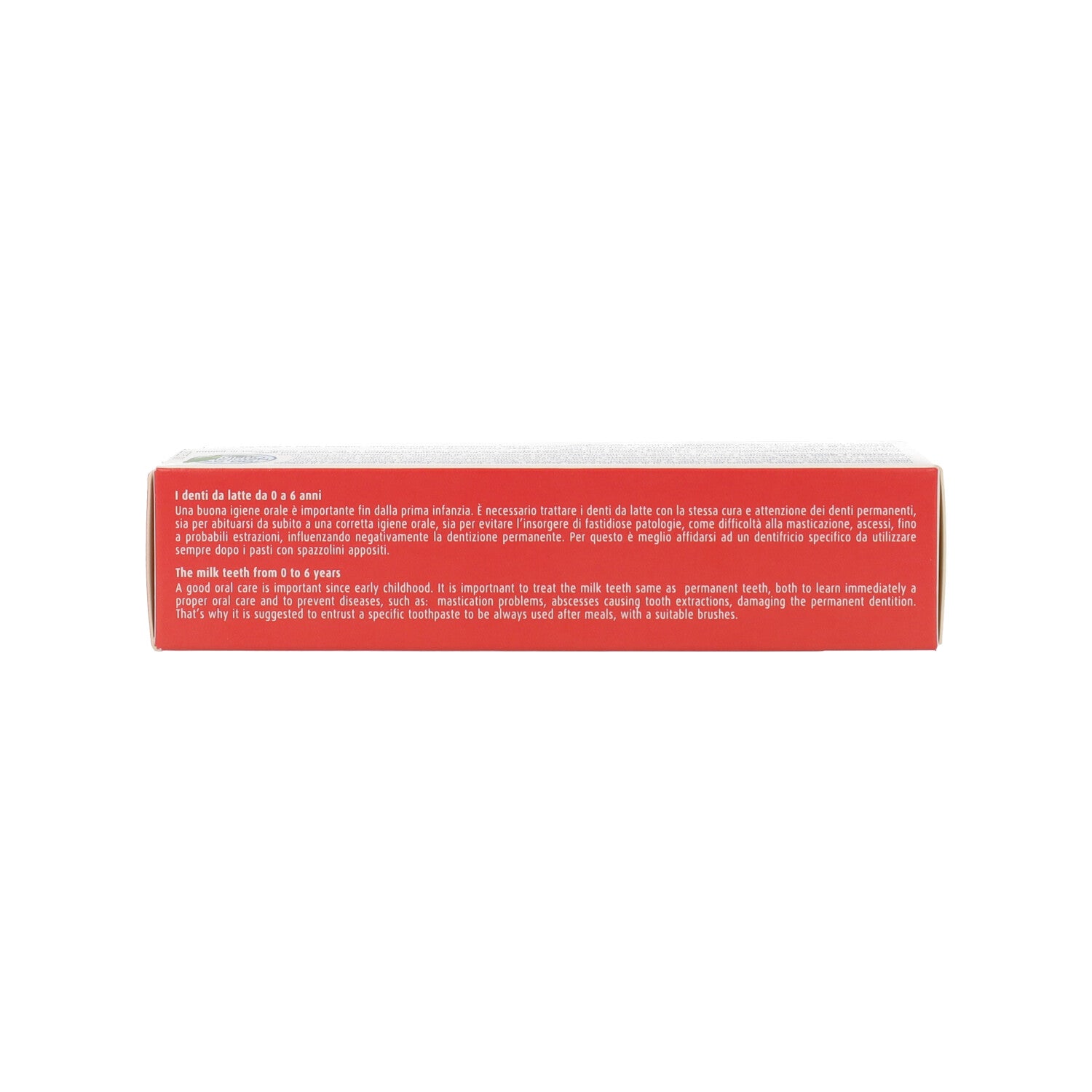 BABY DENTIFRICIO FRUTTI ROSSI S/FLUORO