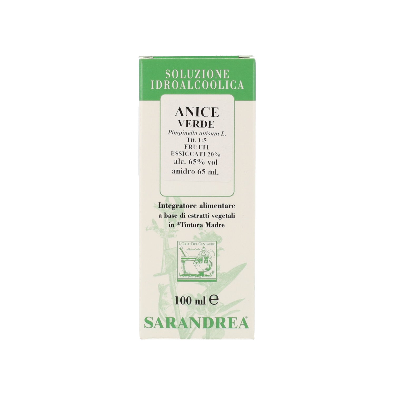 ANICE VERDE GOCCE 100ML