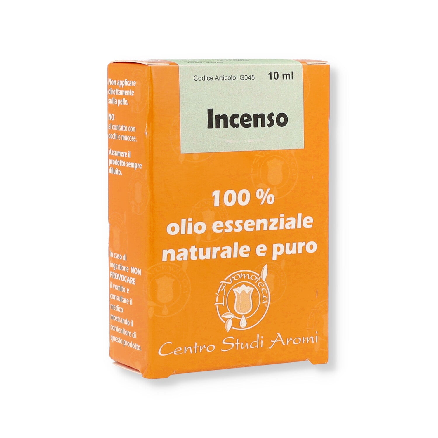 INCENSO ECO RESINA OLIO ESSENZIALE 10ML