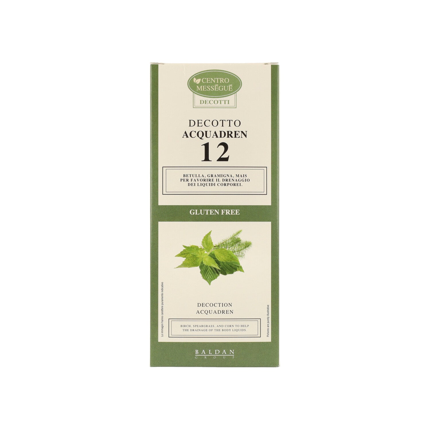 DECOTTO 12 ACQUADREN S/GLUT