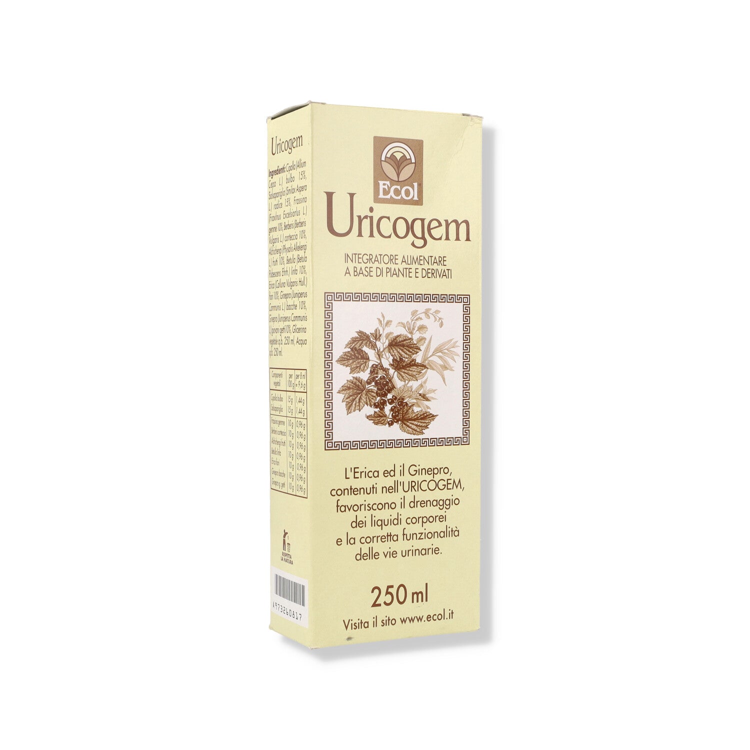 URICOGEM GTT 250ML