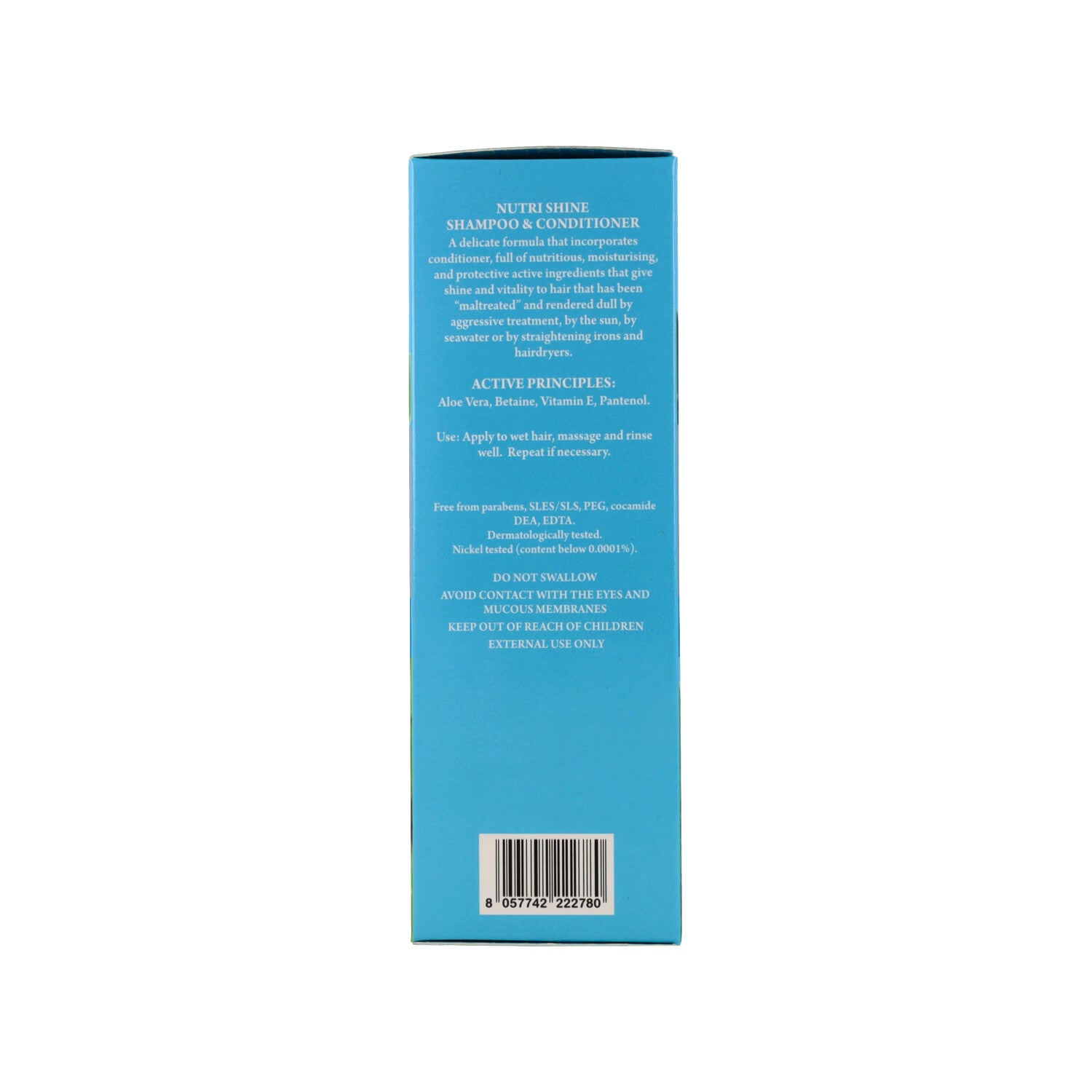 NATUR UNIQUE SHAMPOO ALOE NUTR