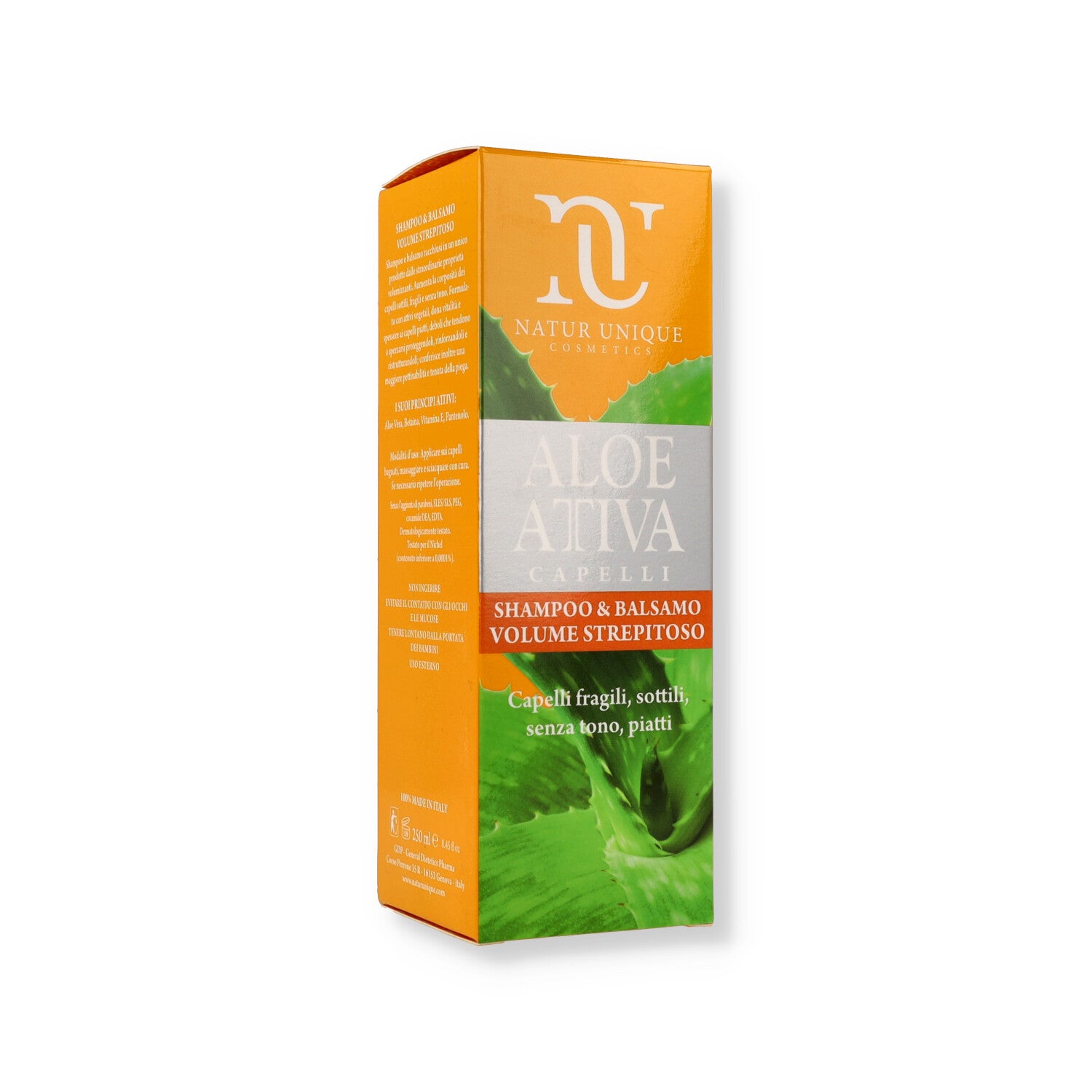 NATUR UNIQUE SHAMPOO ALOE STRE