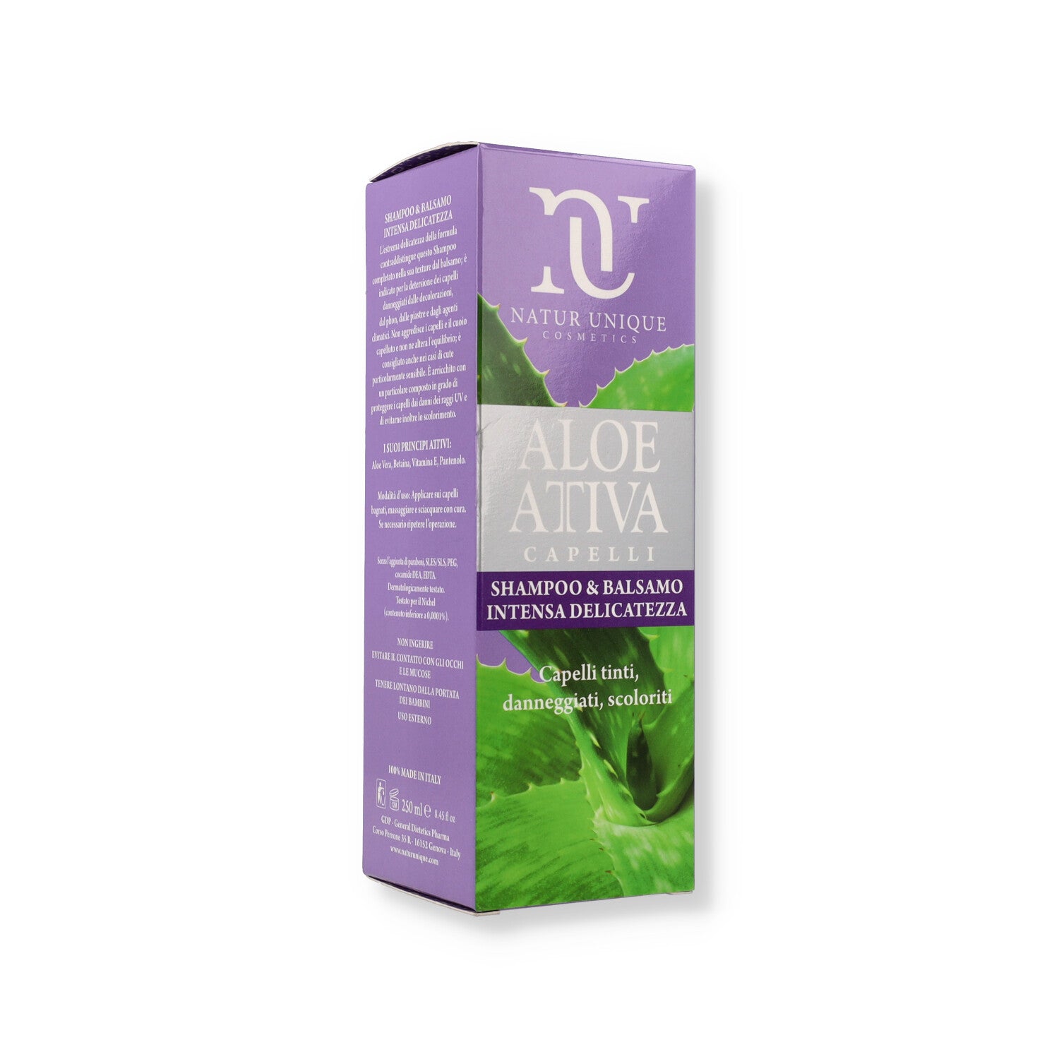 NATUR UNIQUE SHAMPOO ALOE DELI