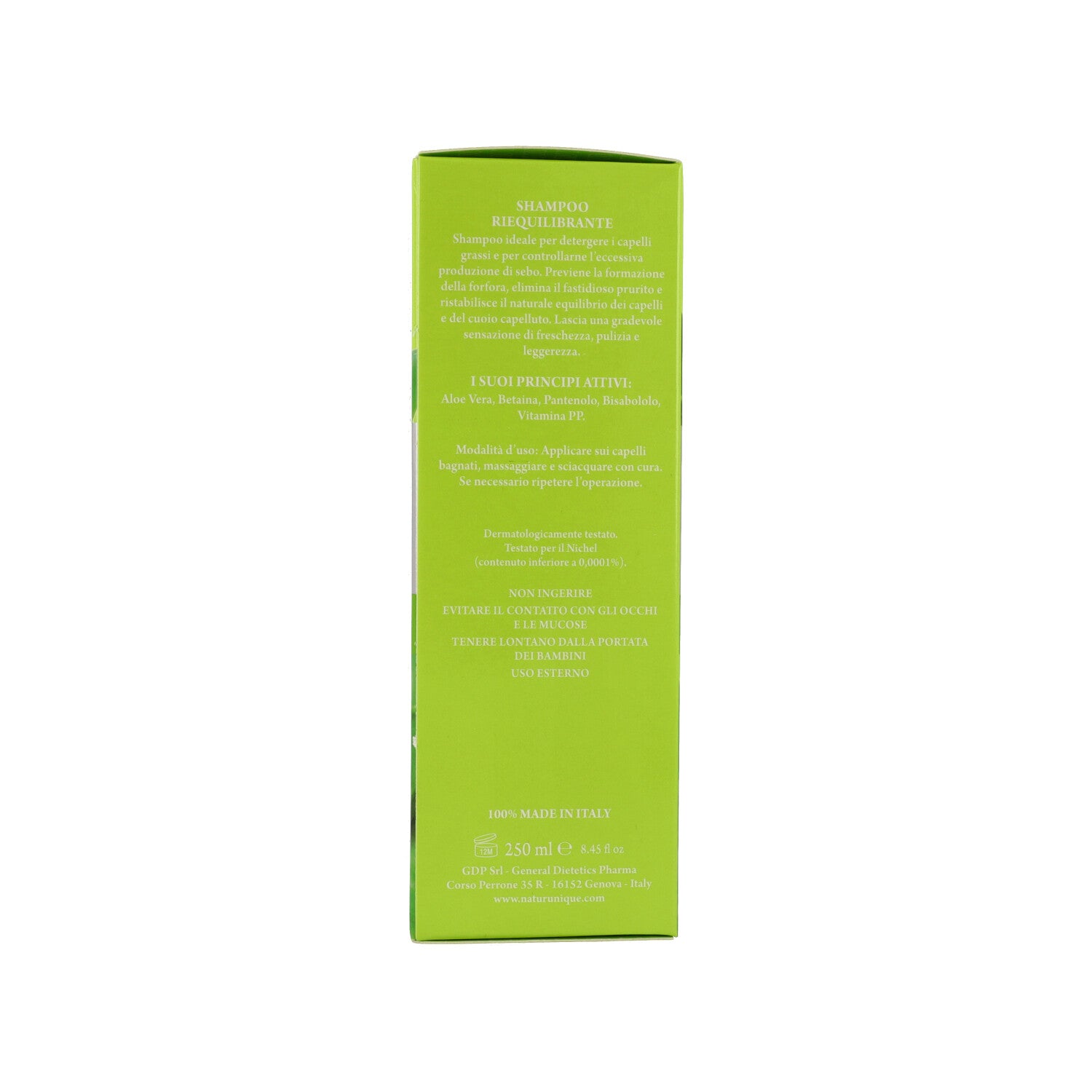 NATUR UNIQUE SHAMPOO ALOE RIEQ
