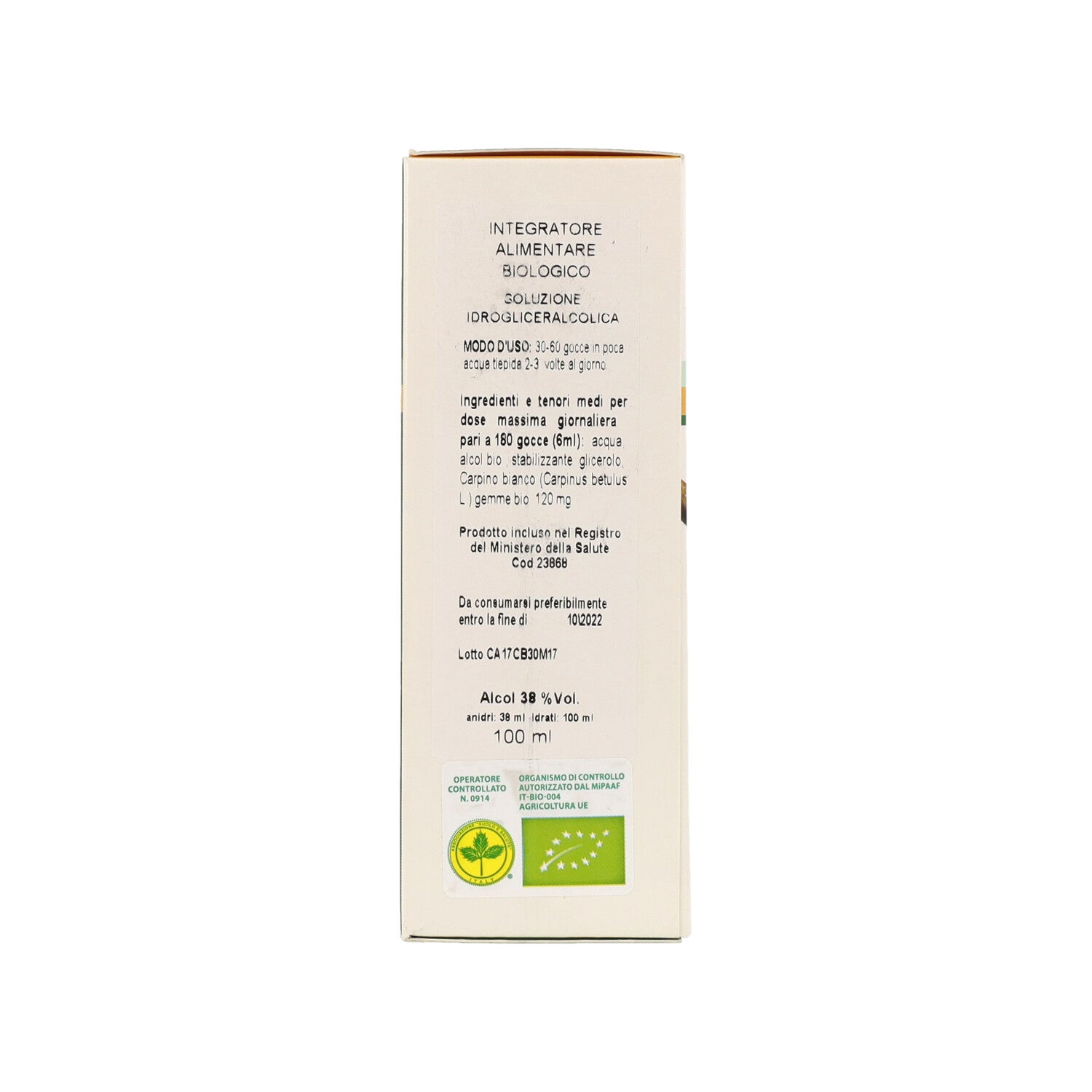 CARPINUS BETULUS SOLUZIONE IDROGLICERICA 100ML