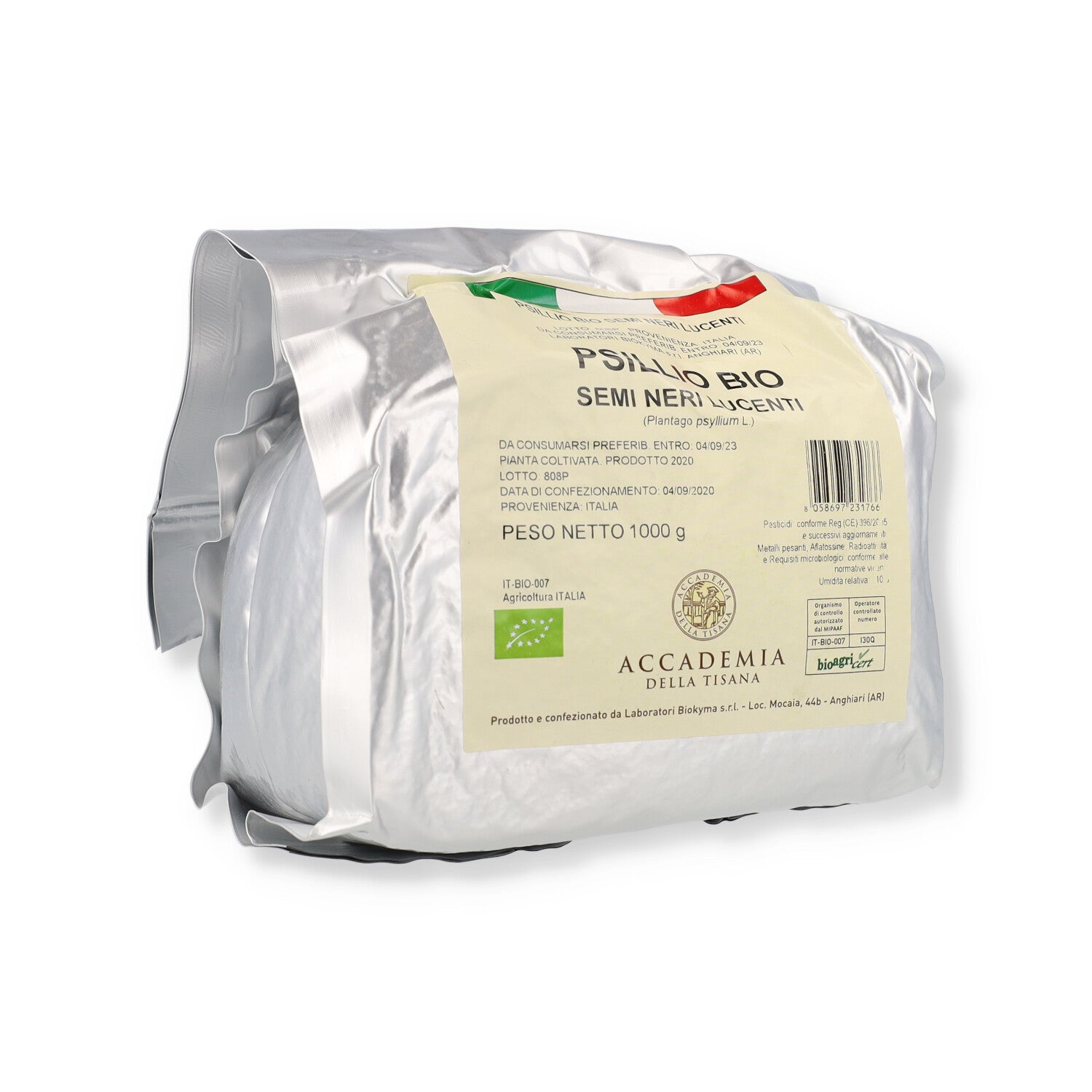 PSILLIO BIOLOGICO SEMI NERI LUCENTI 1KG
