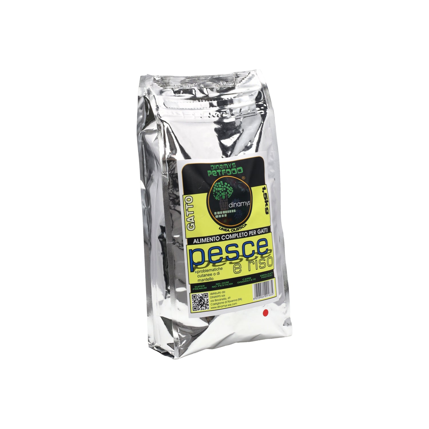 GATTO PESCE E RISO 1,5 KG