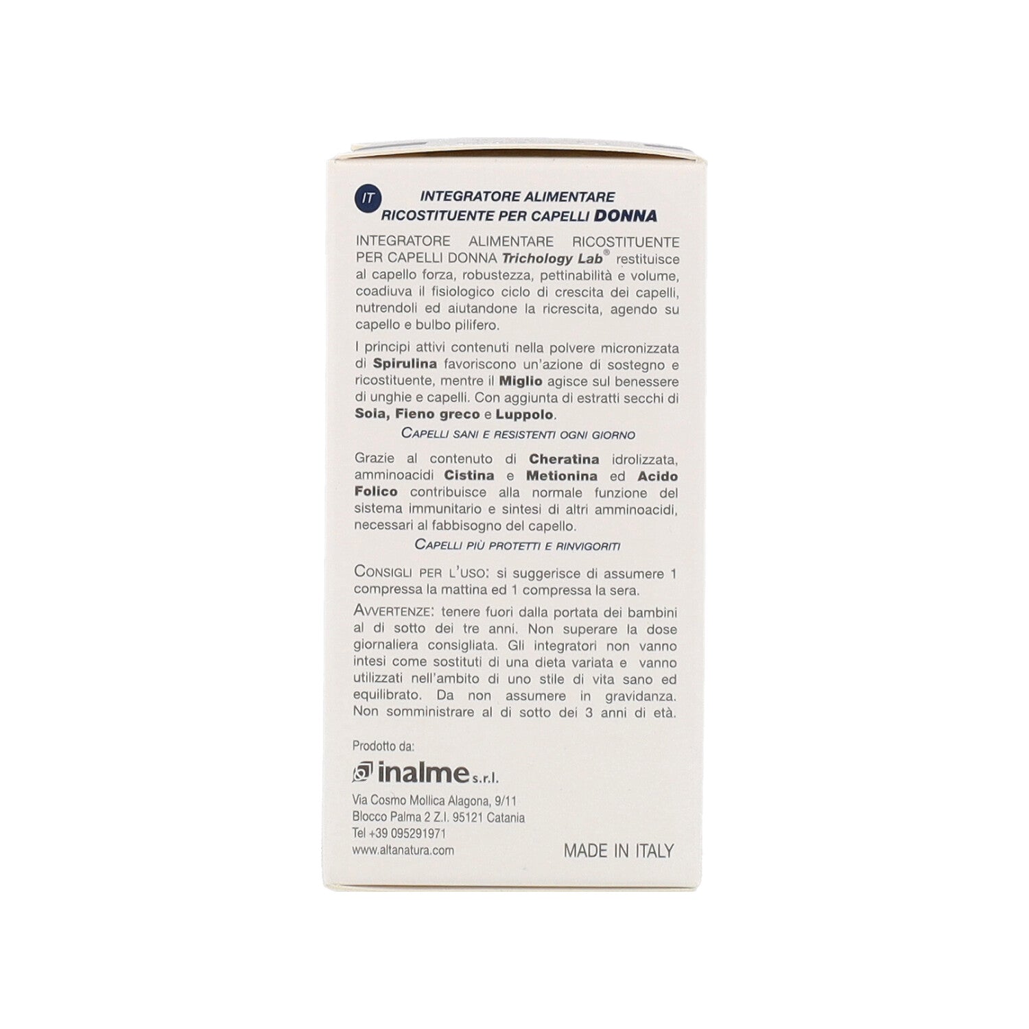 TRICHOLOGY LAB 50 CPR DONNA ANTICADUTA