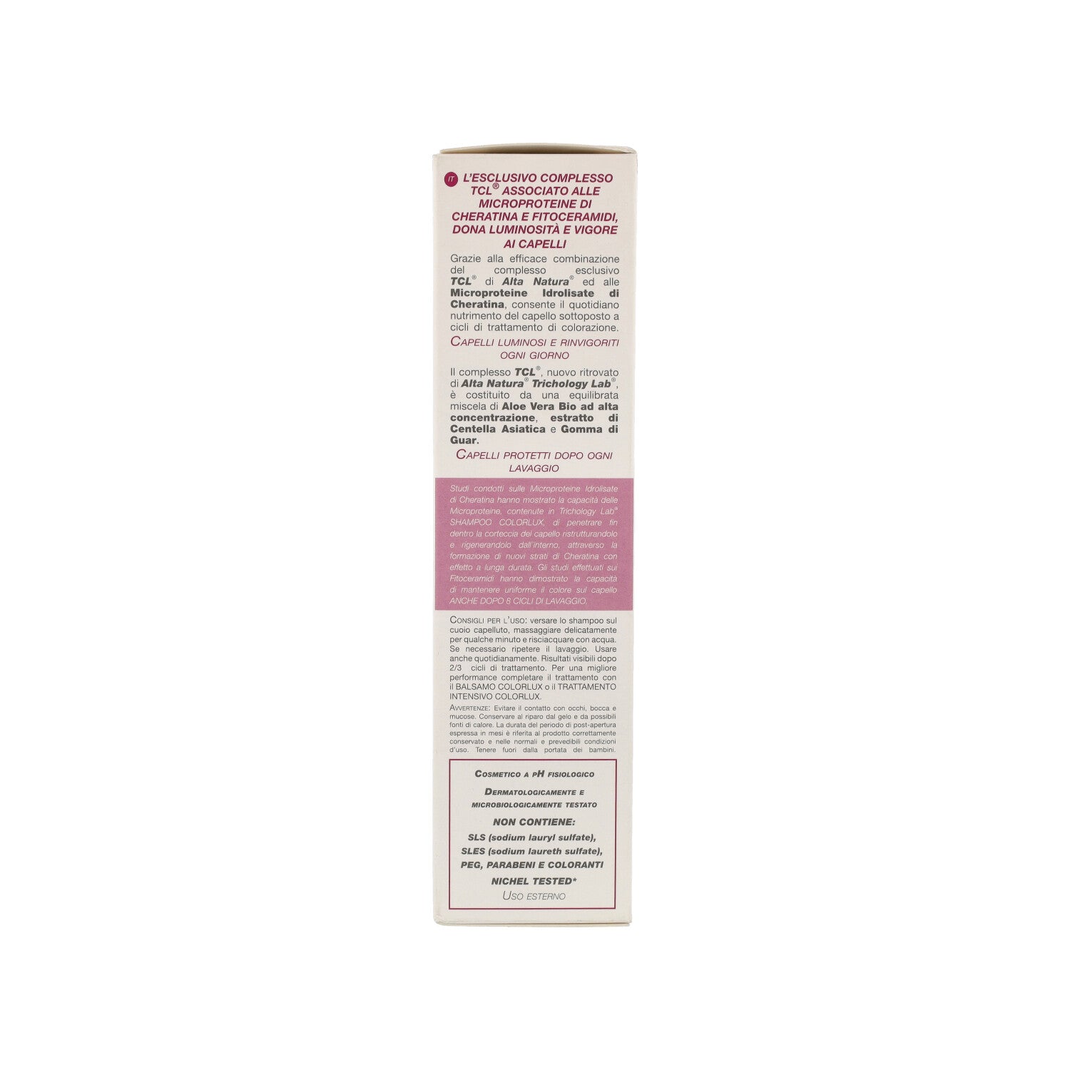 TRICHOLOGY LAB SHAMPOO COLORLUX 250ML