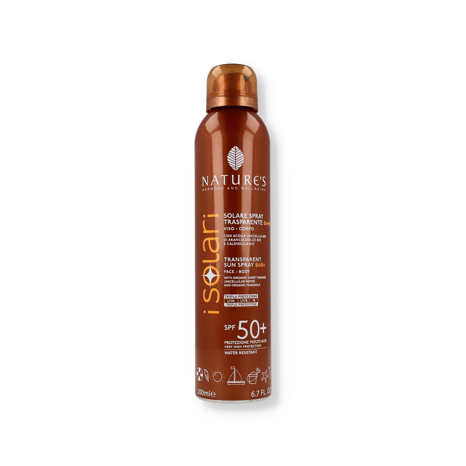 NATURE'S SPRAY SOLARE BIMBI SPF50+