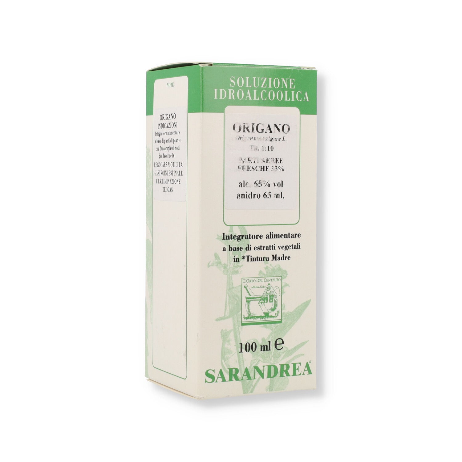 ORIGANO 100ML GTT