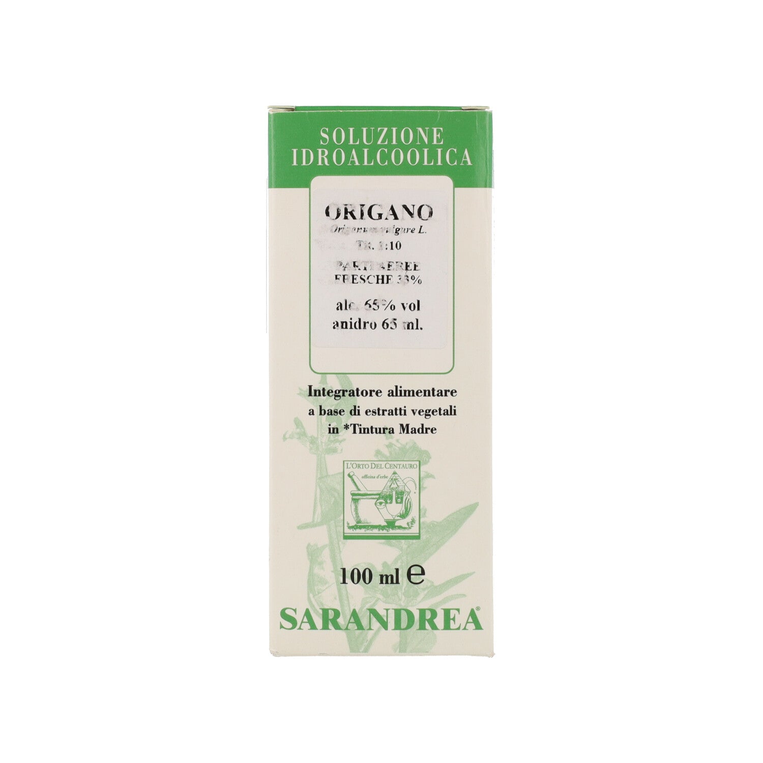ORIGANO 100ML GTT