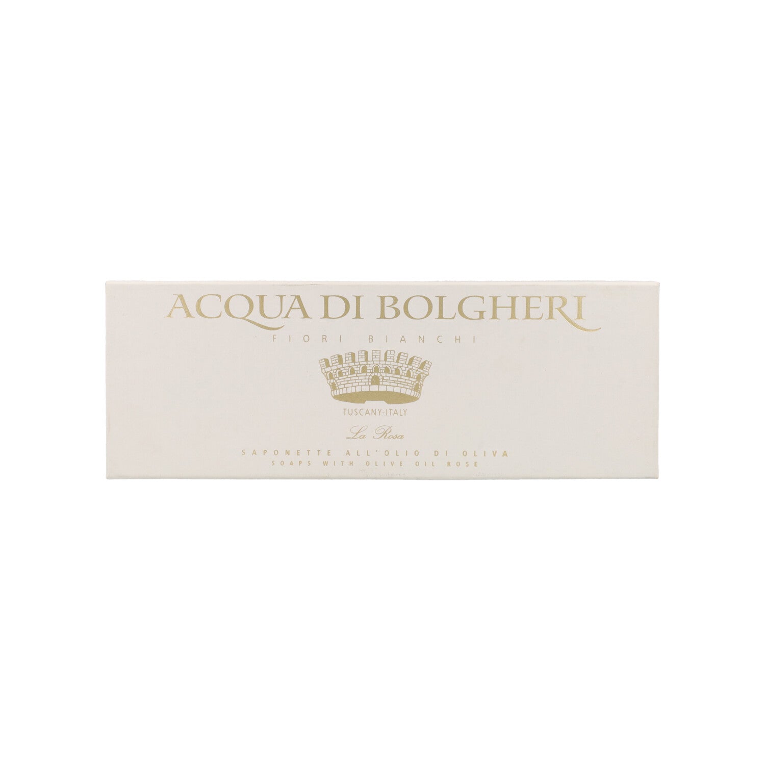 ACQUA BOLGHERI ROSA SAPONETTA 3 PEZZI