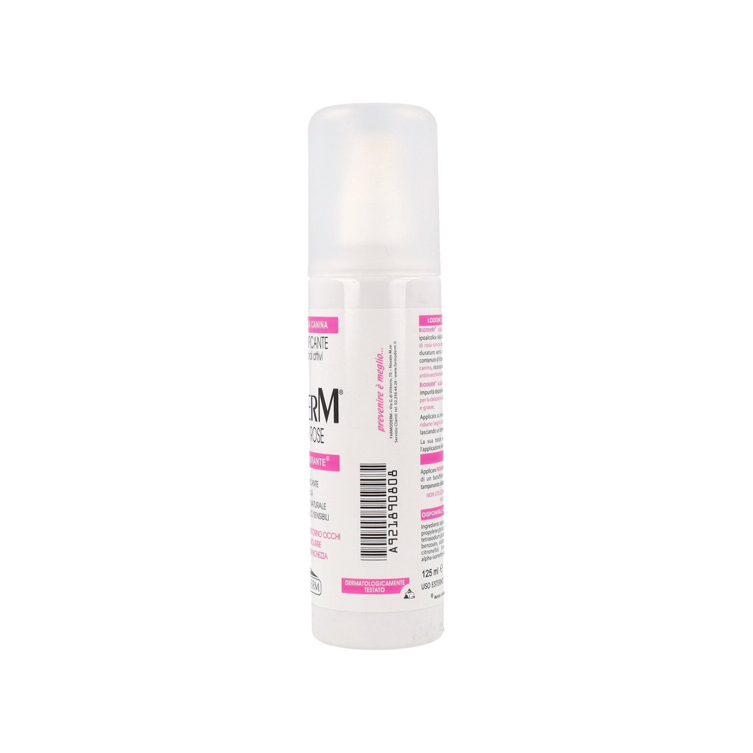 BIODERM ACQUA DI ROSE 125ML