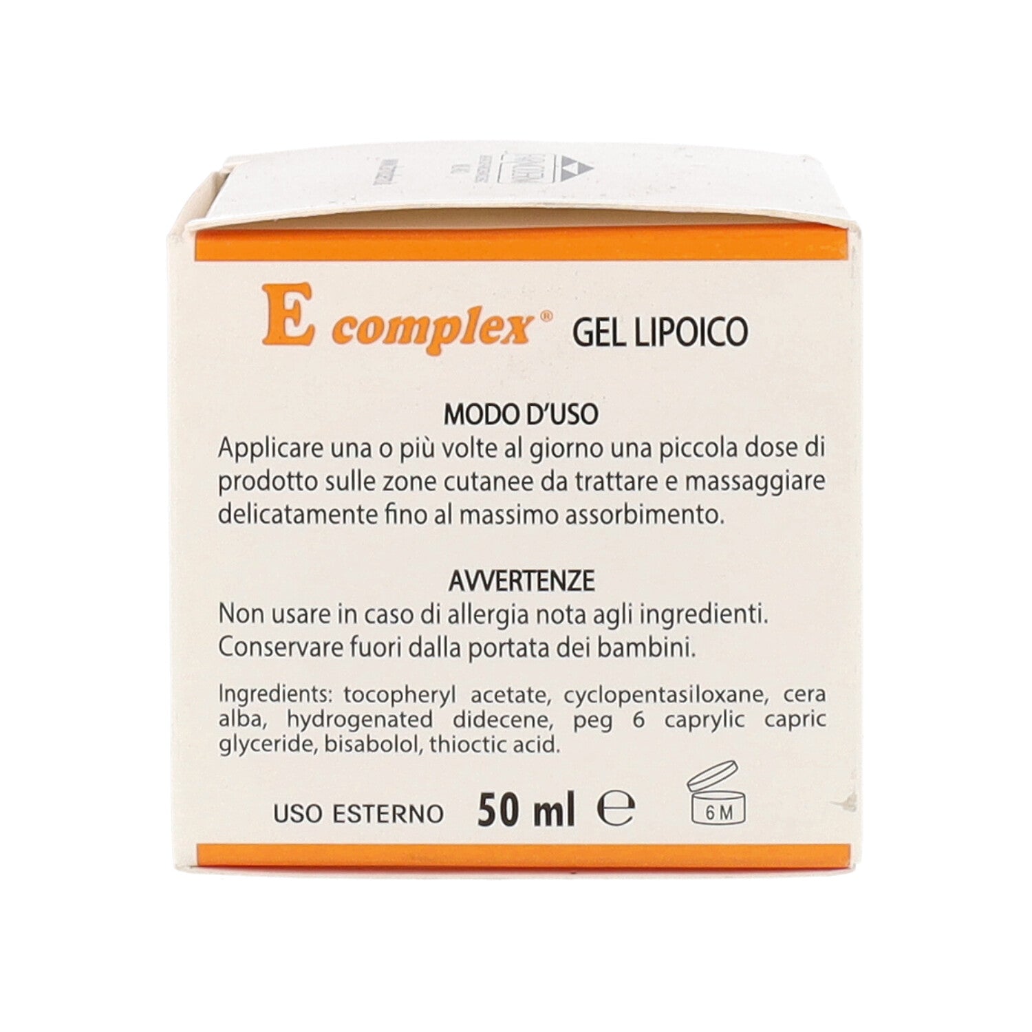VITAMINA E COMPLEX GEL LIPOICO