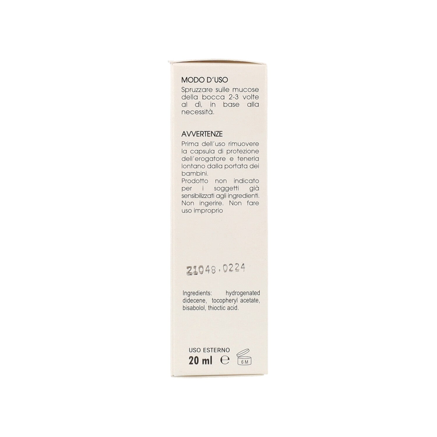 VITAMINA E COMPLEX ORAL SPRAY