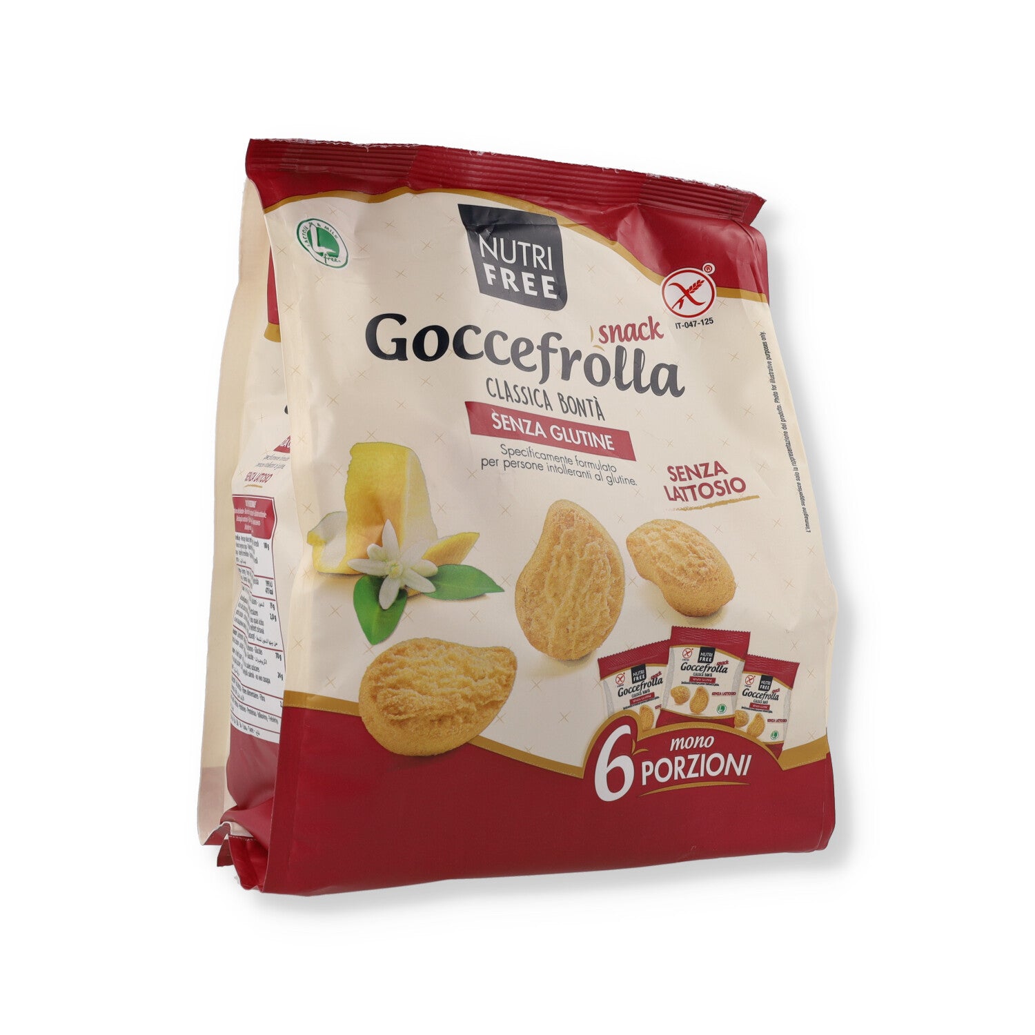 NUTRIFREE GOCCIOFROLLA 6X40G
