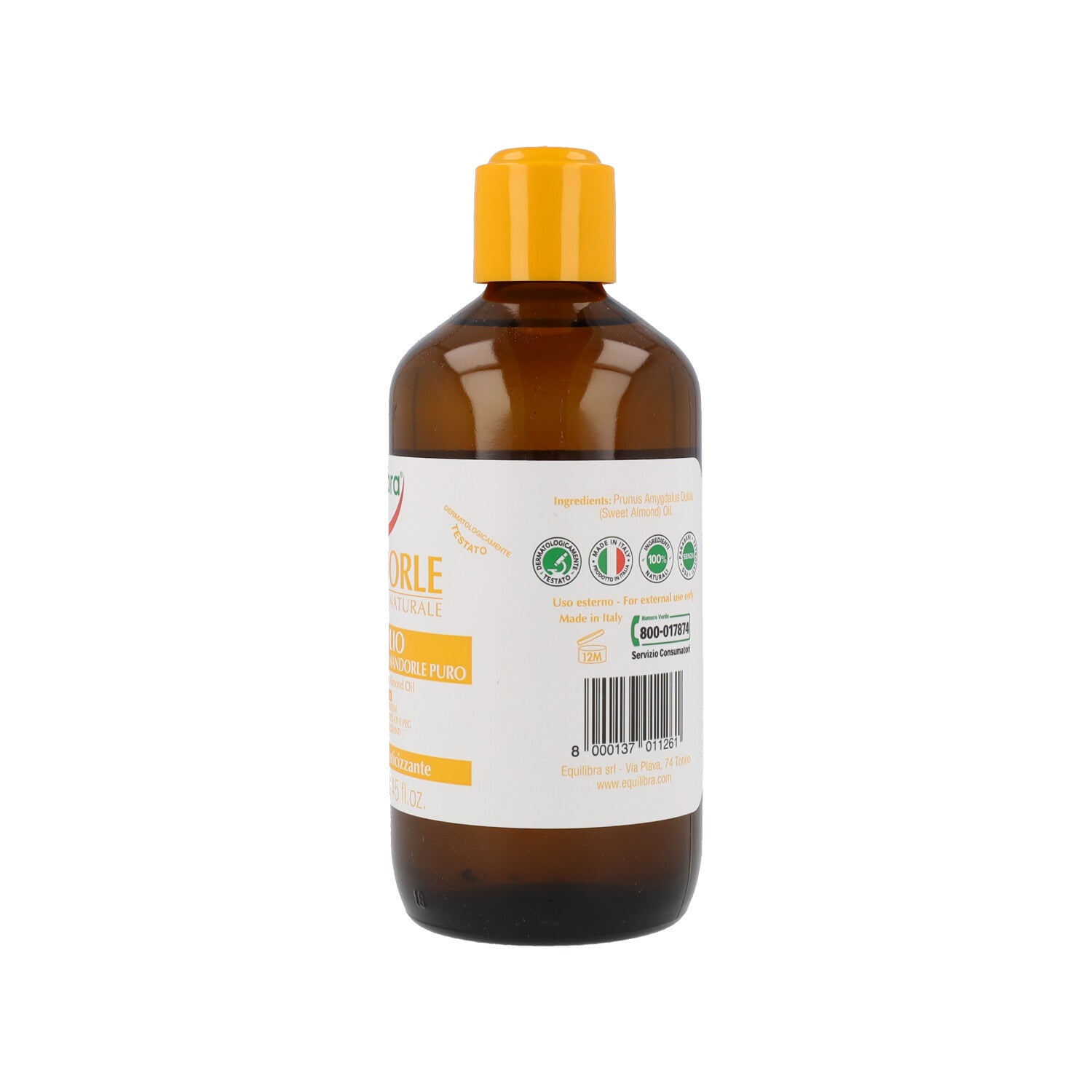 OLIO DI MANDORLE DOLCI 250ML