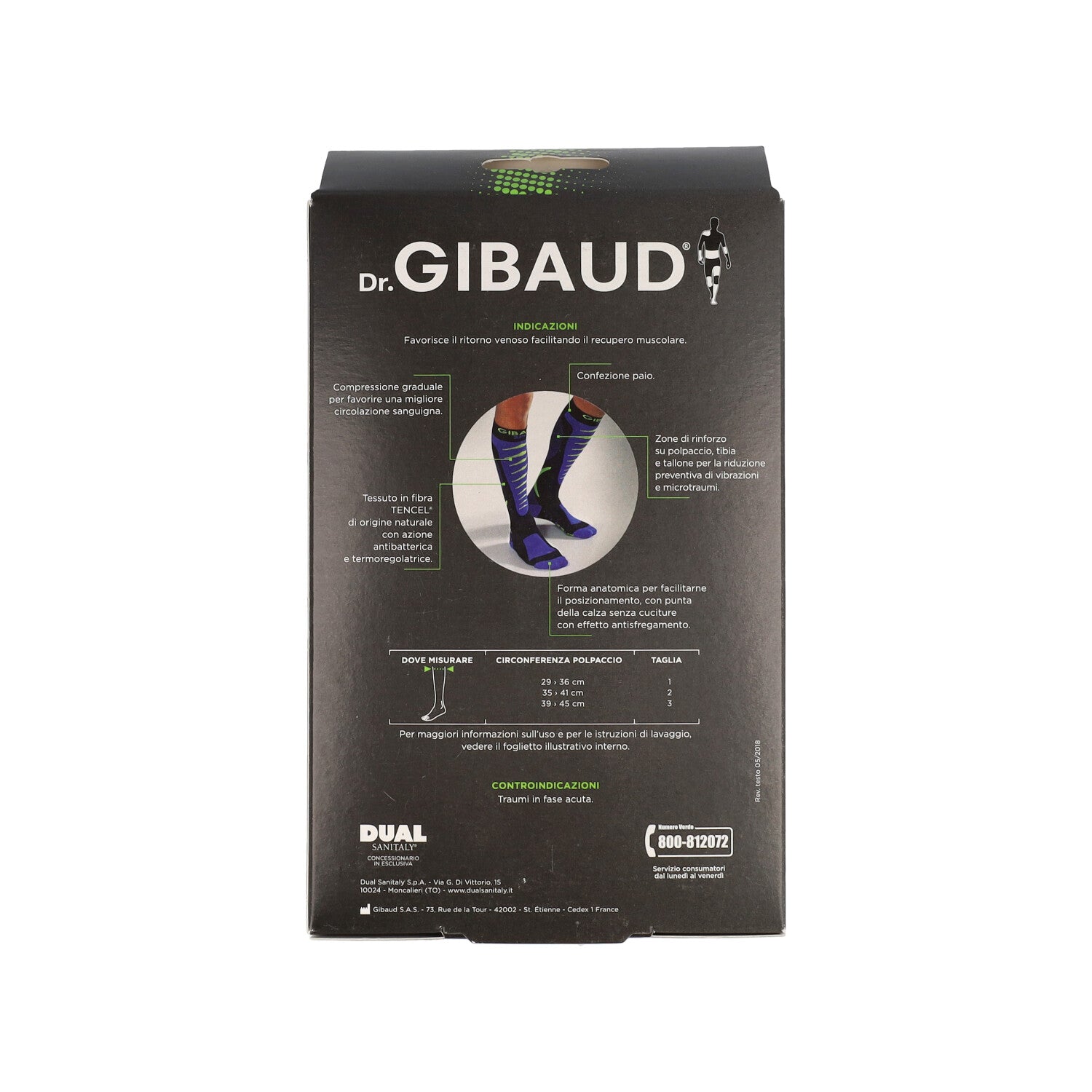 GIBAUD SPORT CALZE TECNICHE PAIO 01