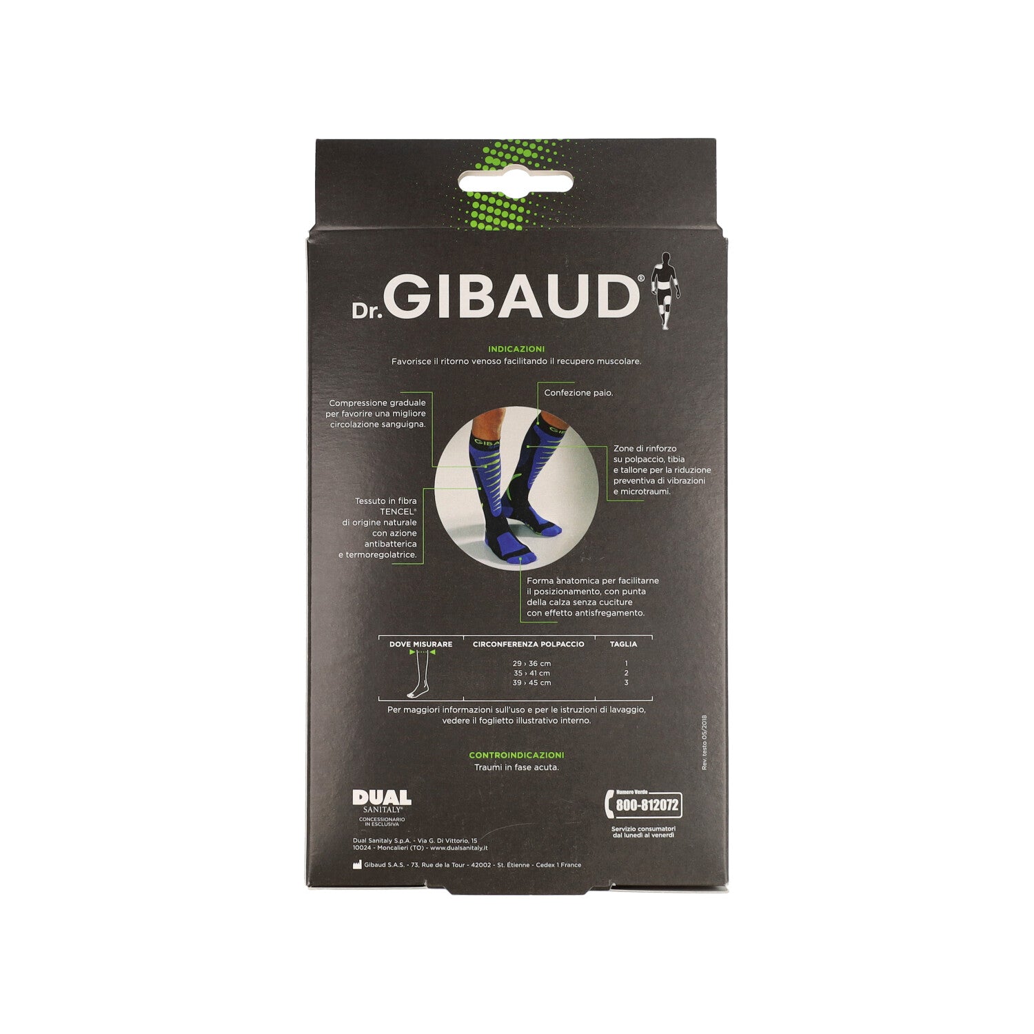 GIBAUD SPORT CALZE TECNICA PAIO 02
