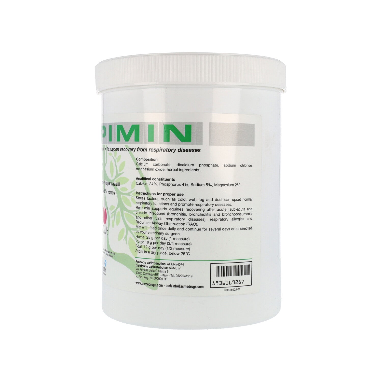 RESPIMIN 800G
