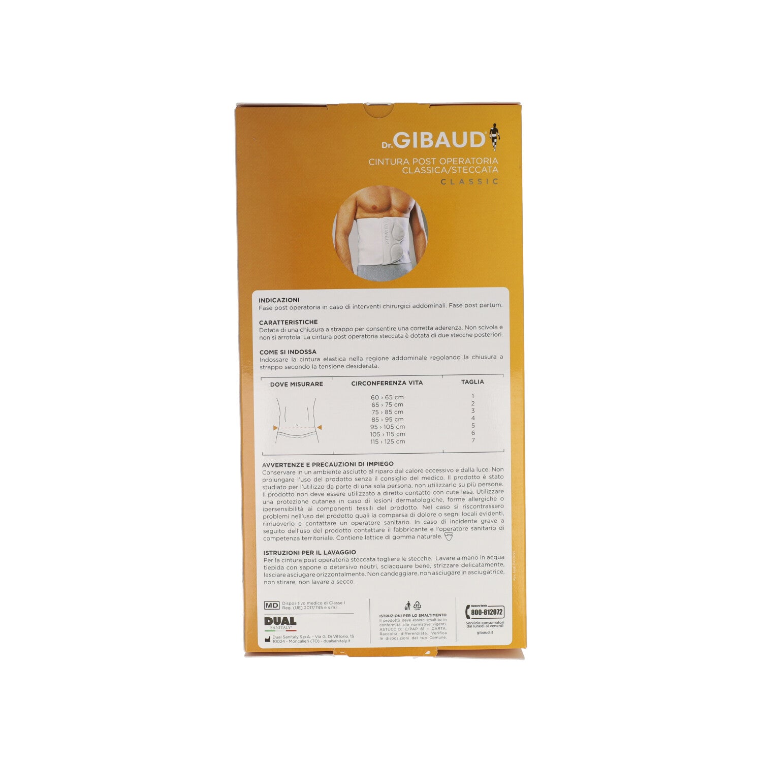 GIBAUD CLASSIC CINT POSTOP ST3