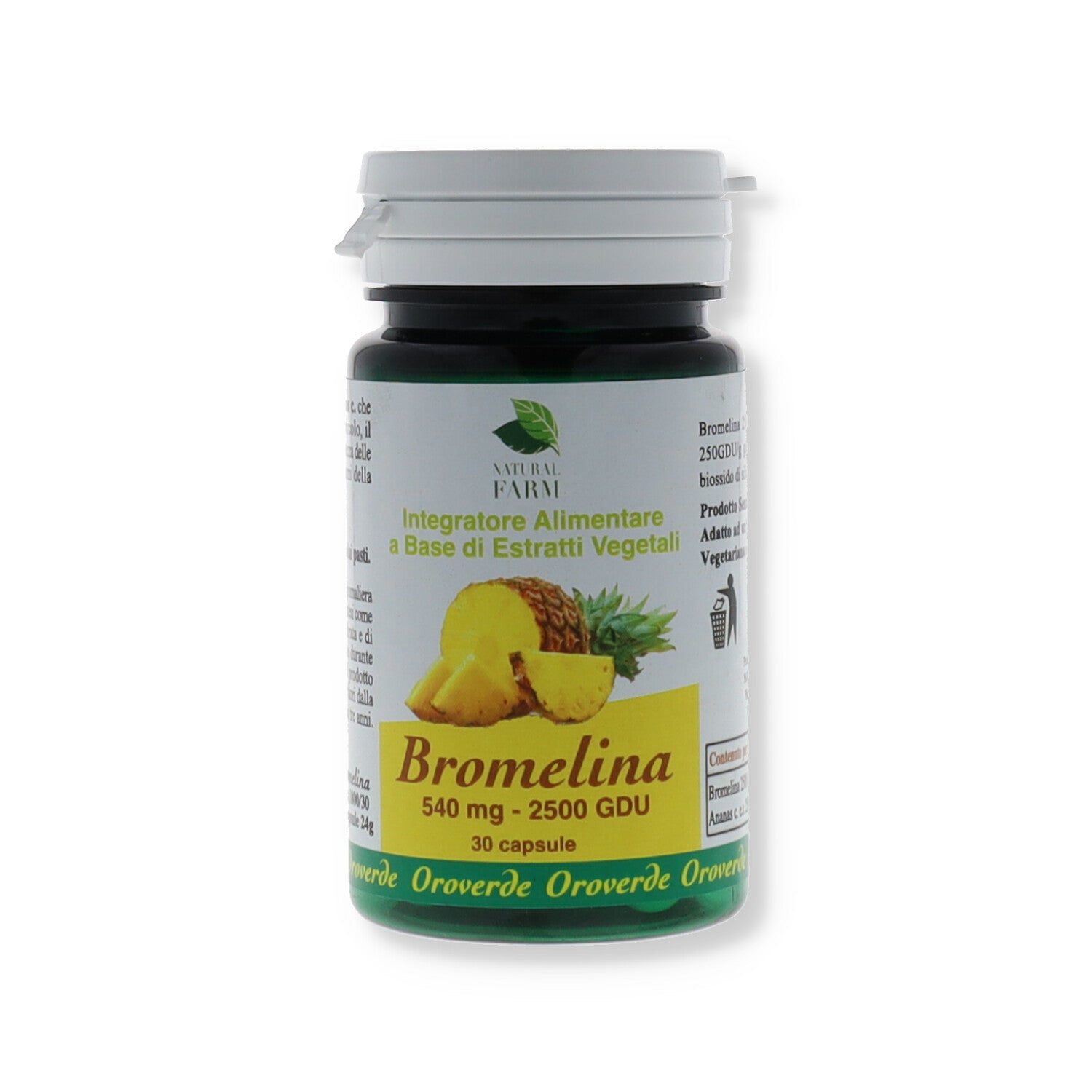 BROMELINA 540MG 30CPS