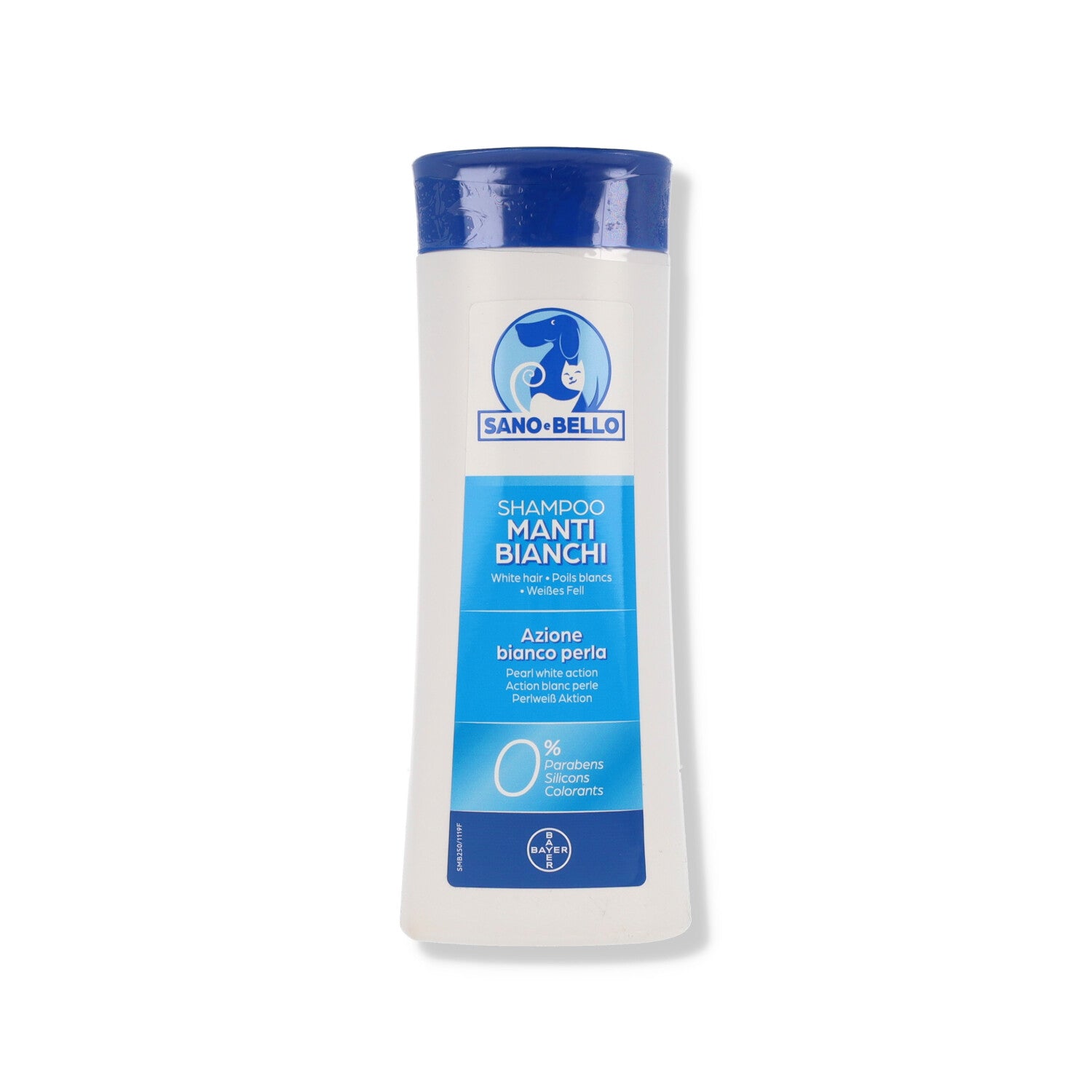 SANO E BELLO SHAMPOO MANTI BIANCHI 250ML
