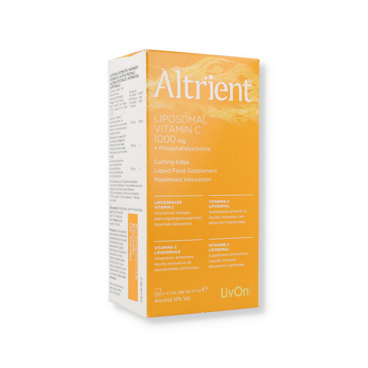 ALTRIENT LIPOSOMAL VITAMIN C