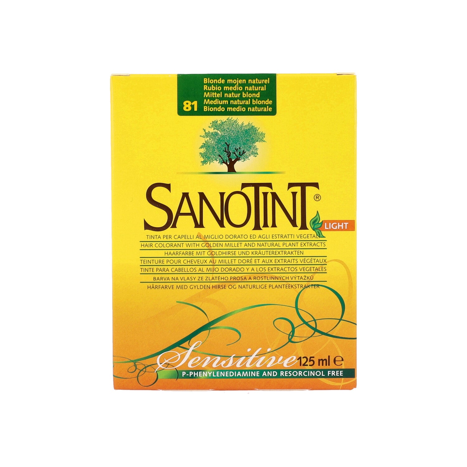 SANOTINT LIGHT BIONDO MEDIO NATURALE 81
