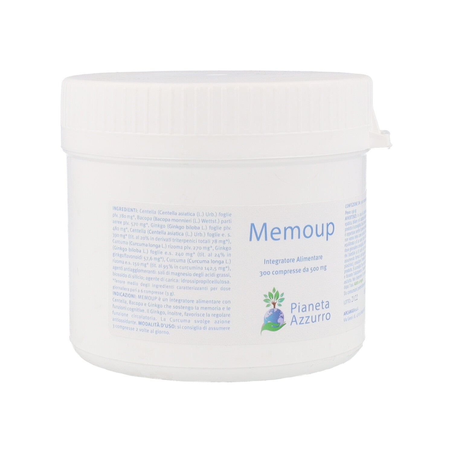 MEMOUP 300 COMPRESSE PIANETA AZZURRO