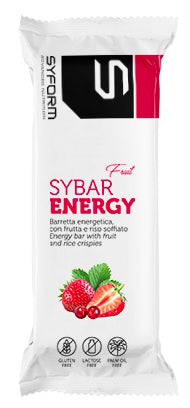 SYBAR ENERGY FRUIT BARRETTA FRAGOLA 40G