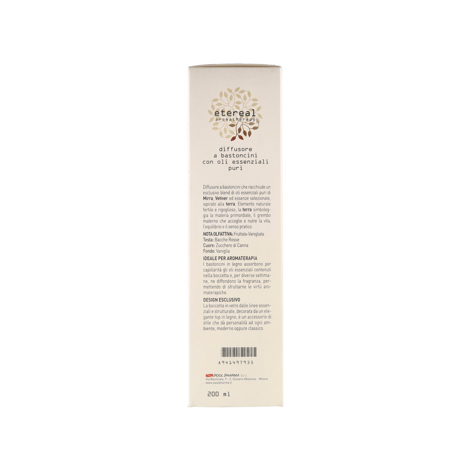 ETEREAL BASTONCINI LEGNO TERRA 200ML