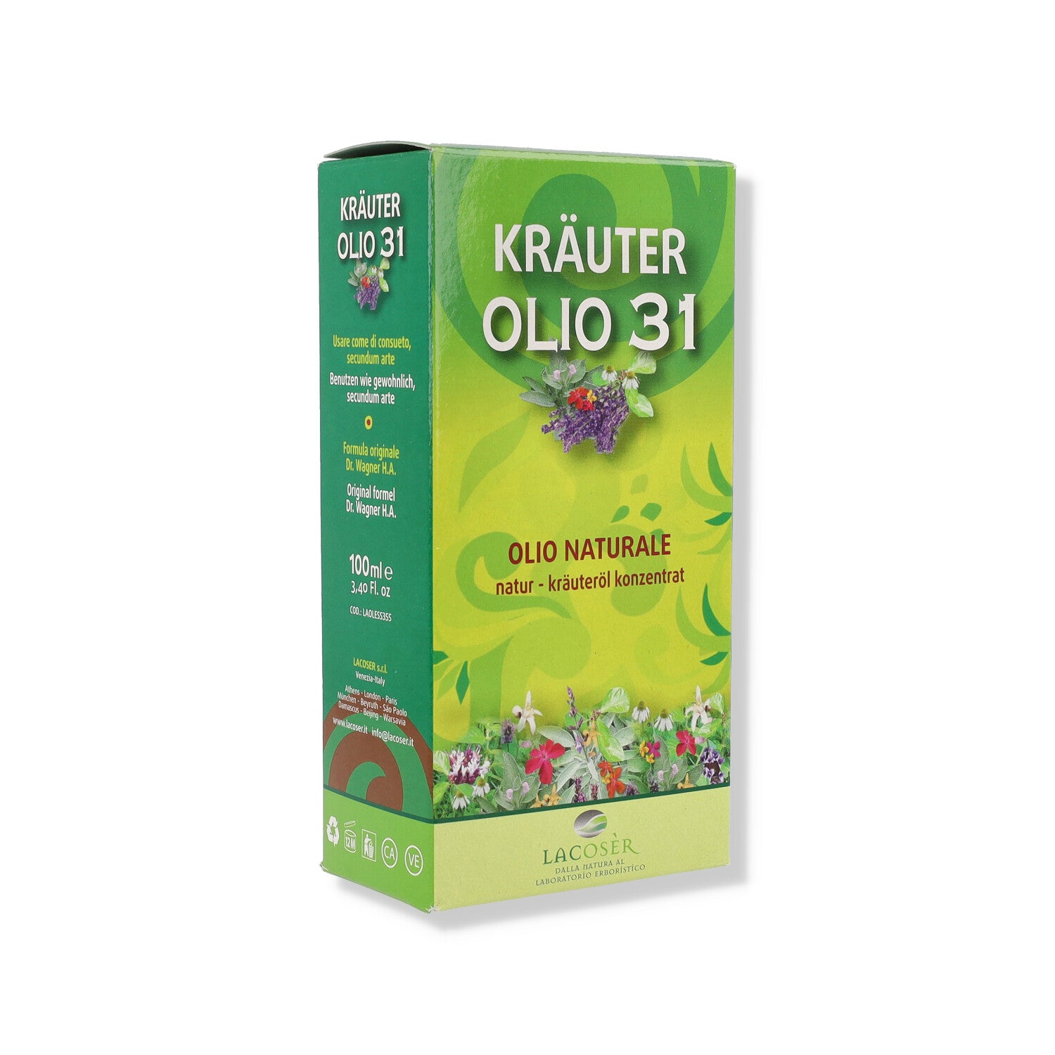 KRAUTEROIL OLIO 31 100ML LACOSER
