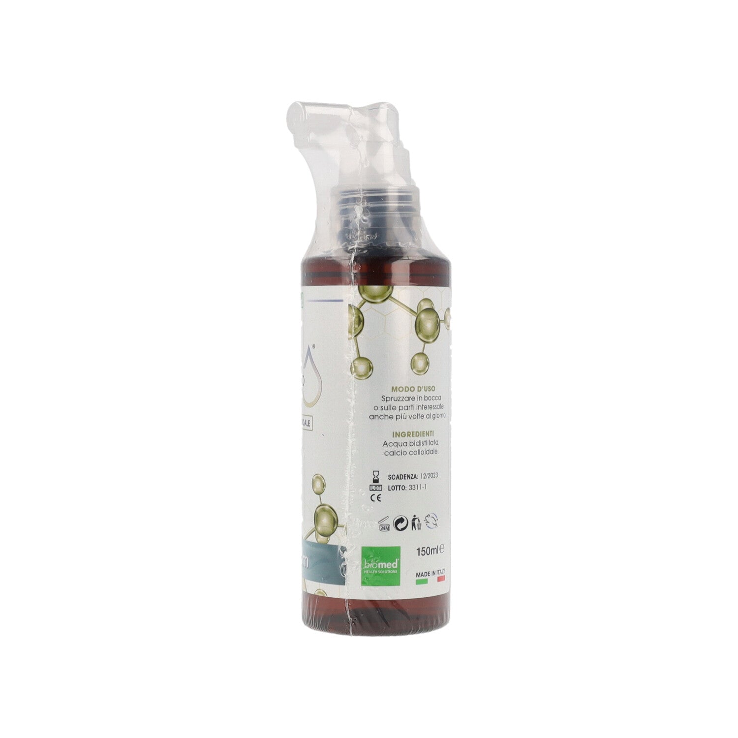 NANO GOCCE DI CALCIO 300PPM SPRAY 150ML BIOMED