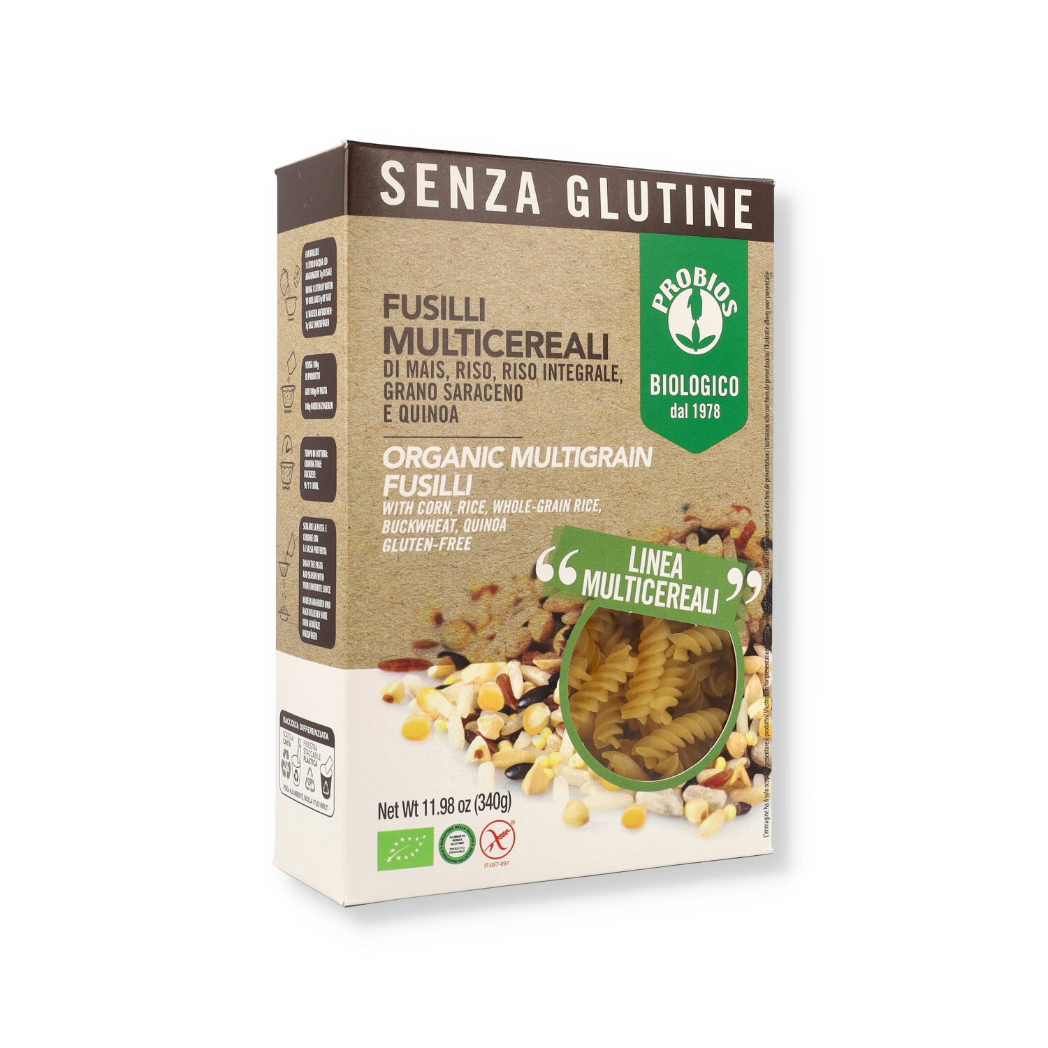 FUSILLI MULTICEREALI 340G