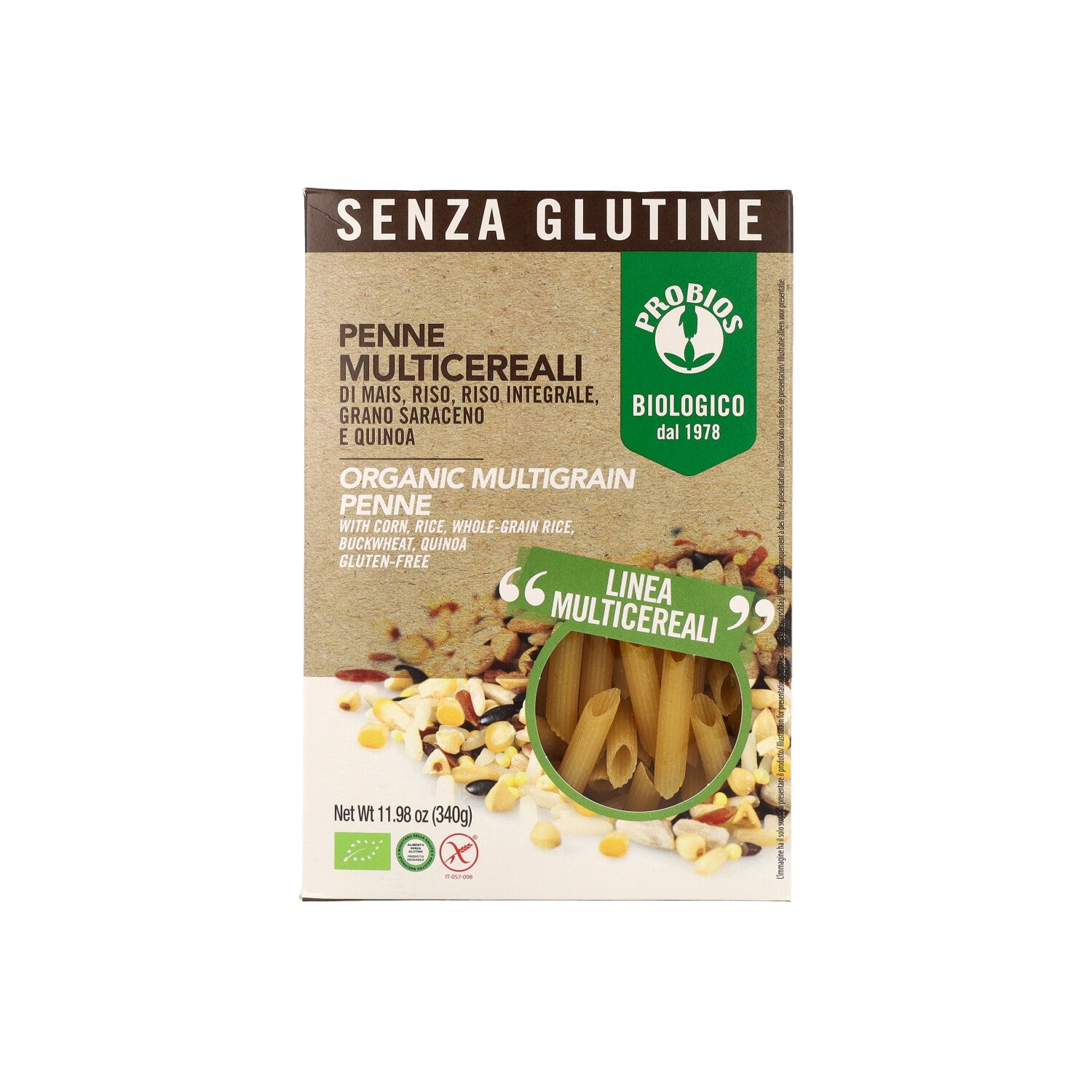 PENNE MULTICEREALI 340G