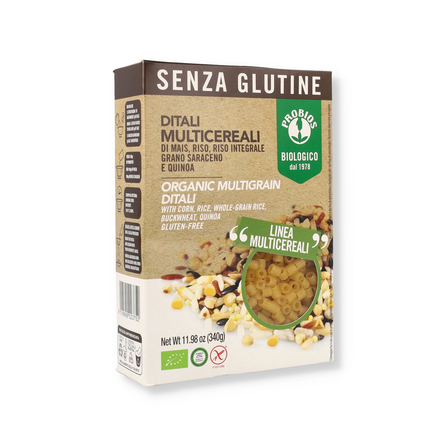 DITALINI MULTICEREALI 340G