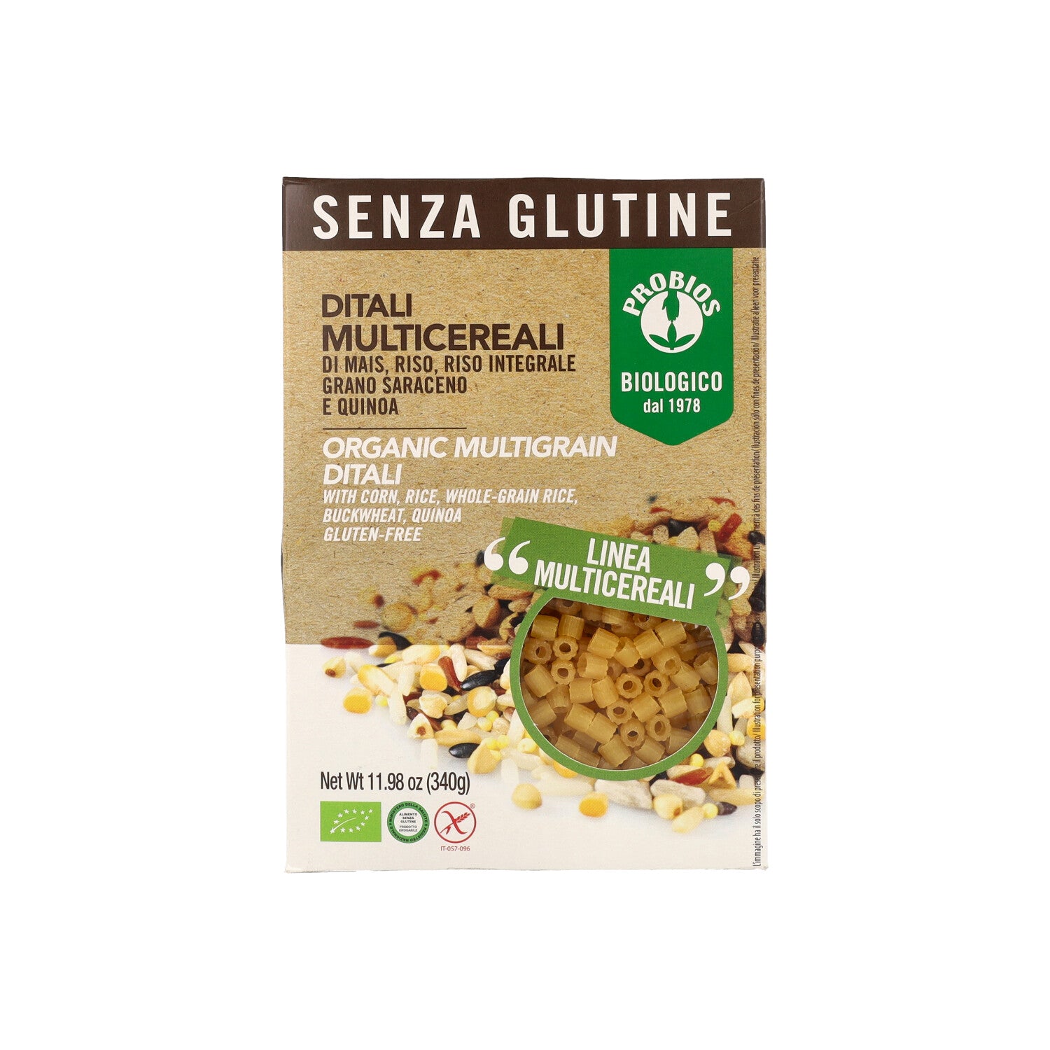 DITALINI MULTICEREALI 340G